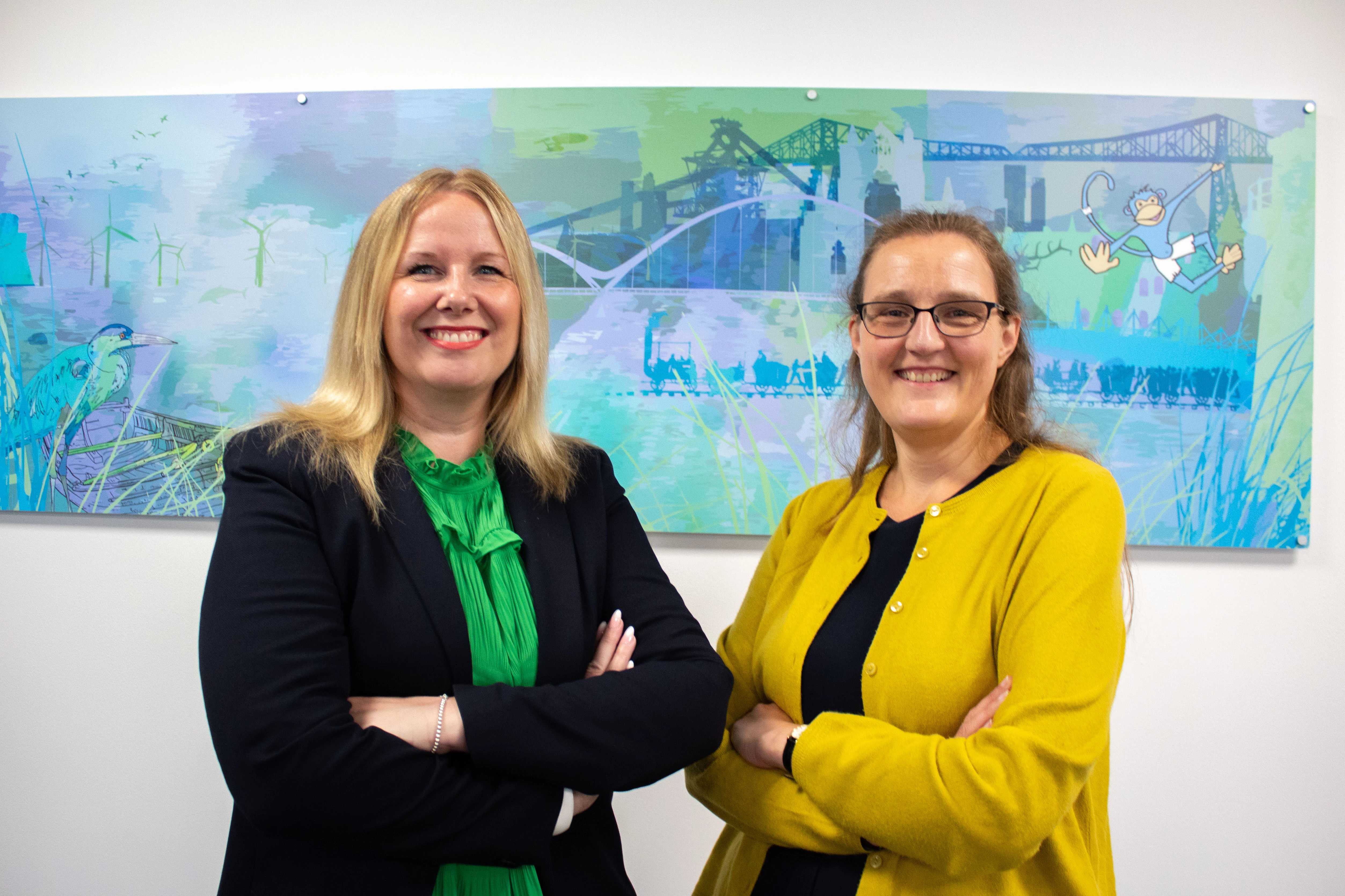 Nickie Elenor of Guardian Law and Sarah Bedford of HMB Accountants