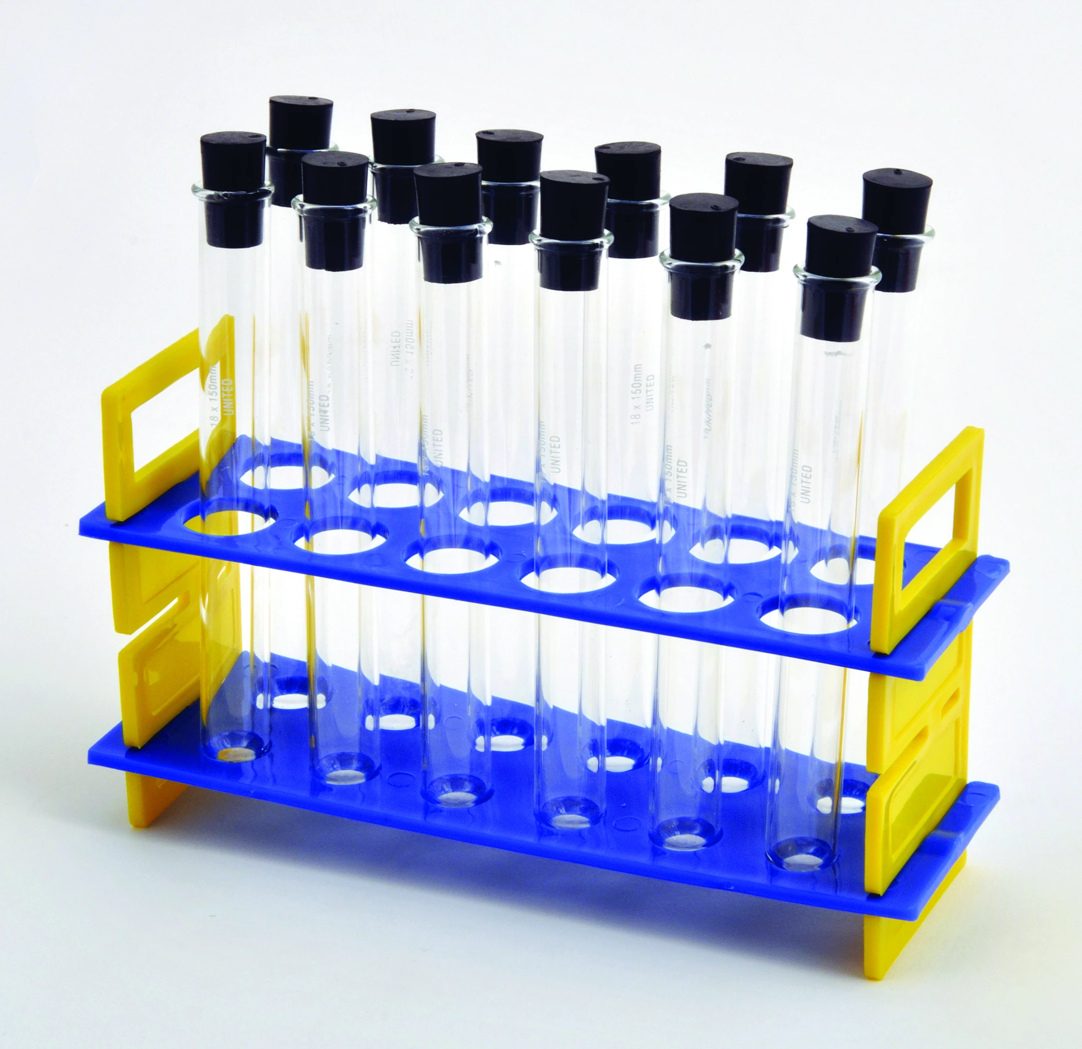 TTRSET Test Tube Rack Set Glass Tubes