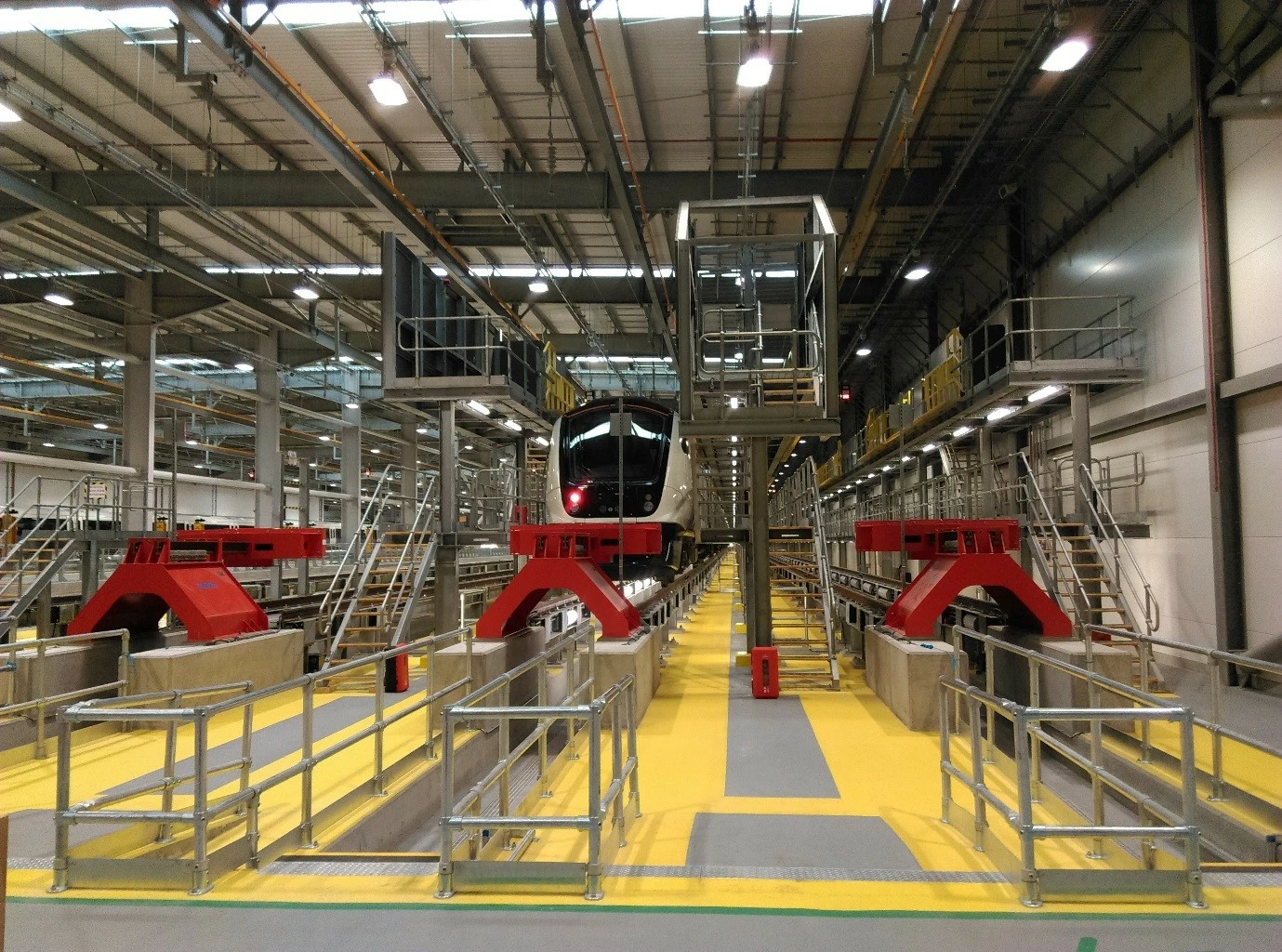 Bombardier's Old Oak Common depot, which uses Zongreen's personnel protection technology. 