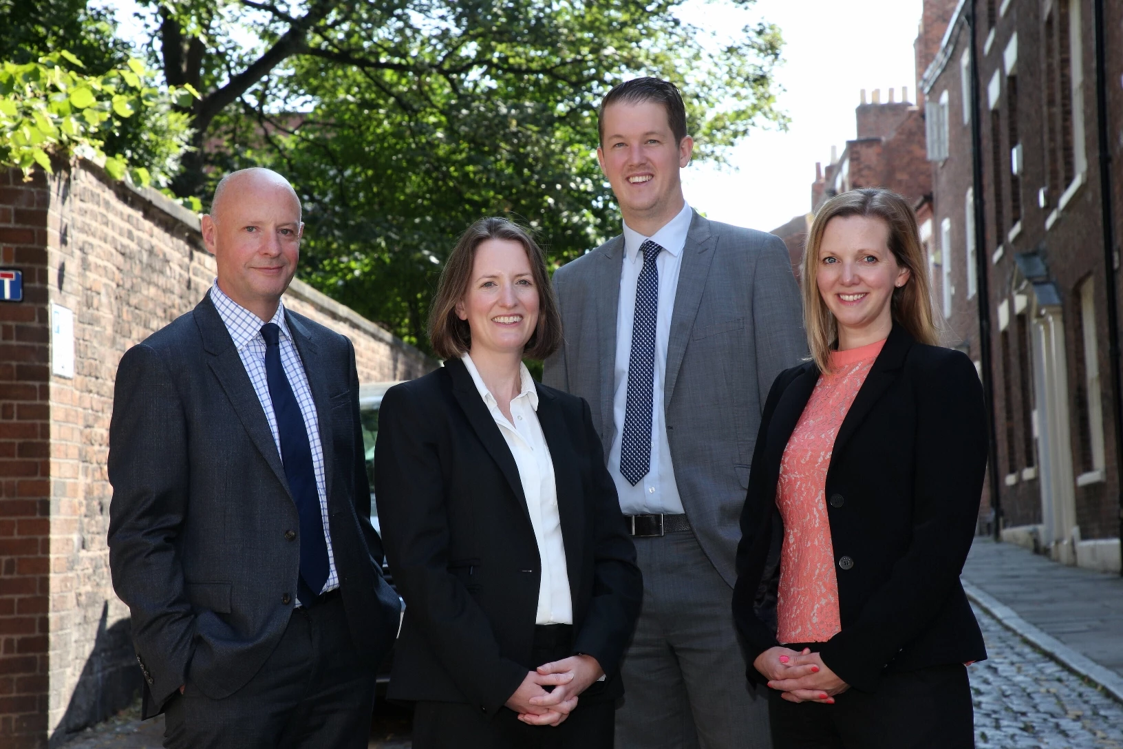 l-r Tim Adcock, Phillippa Britchford, Phil Hartley, Alison Birch