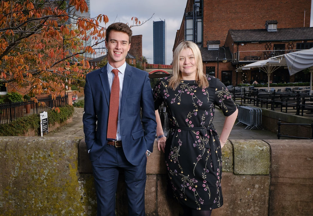 Tim Burt and Steph Cooper of BEF Manchester