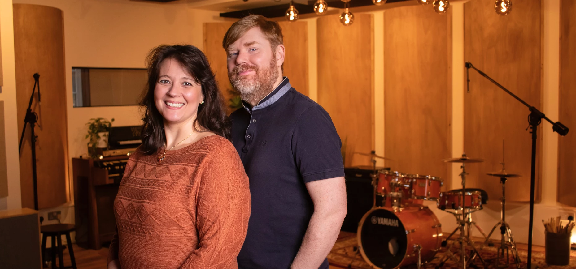 Beckview Studios co-founders Chris and Kristina Jones.