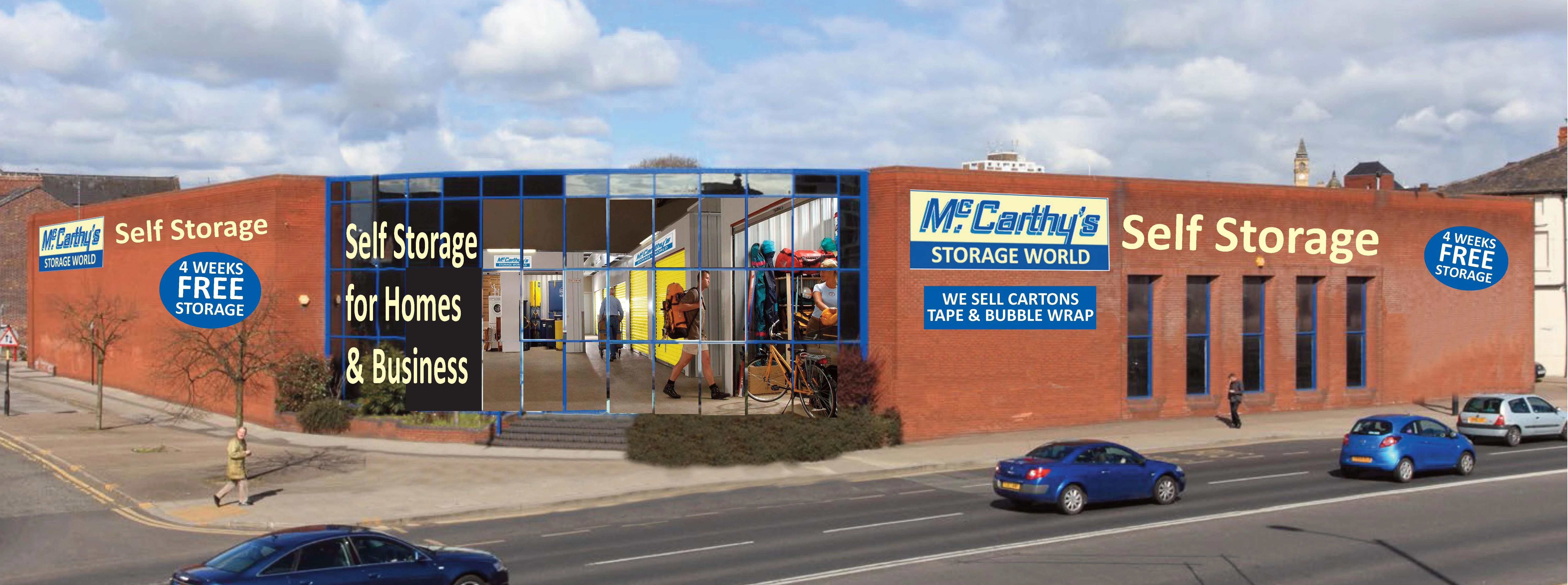 McCarthy's Storage World in Wakefield