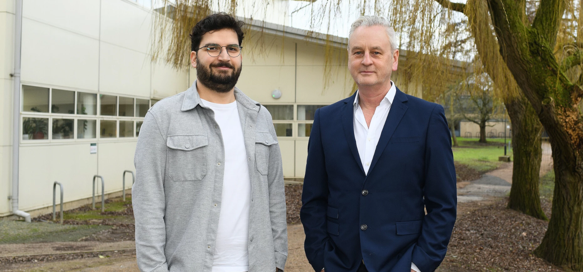 Mesenbio founders Dr David Kuntin and Professor Paul Genever.