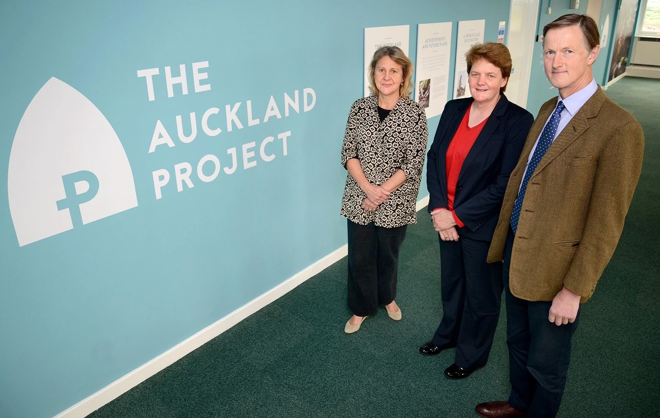 Lynda Sale, Liz Fisher and David Maddan of The Auckland Project launch the new brand 