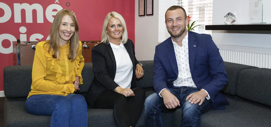 L-R: Anna Thomas, Abi Owers and Jon Butler of Big Brand Ideas