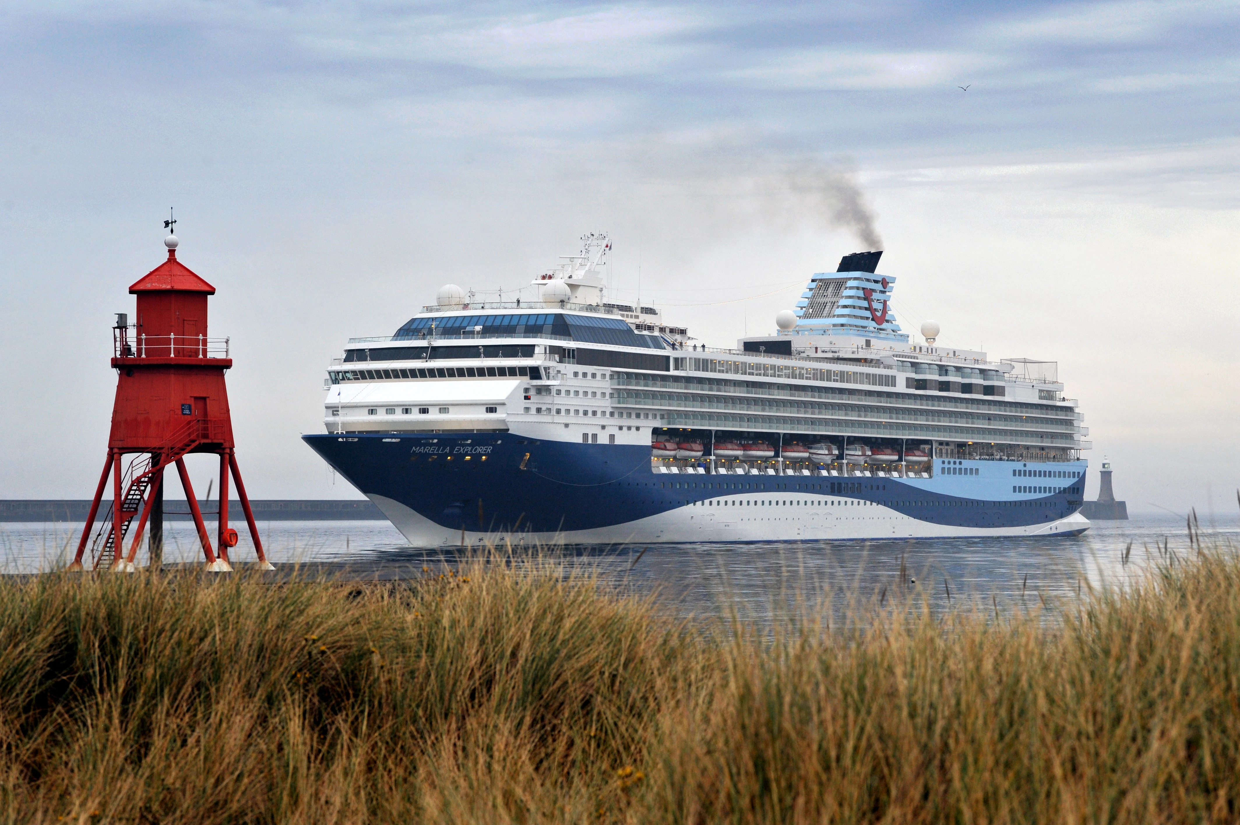 New baggage hanling facility for Marella Explorer at Port of Tyne