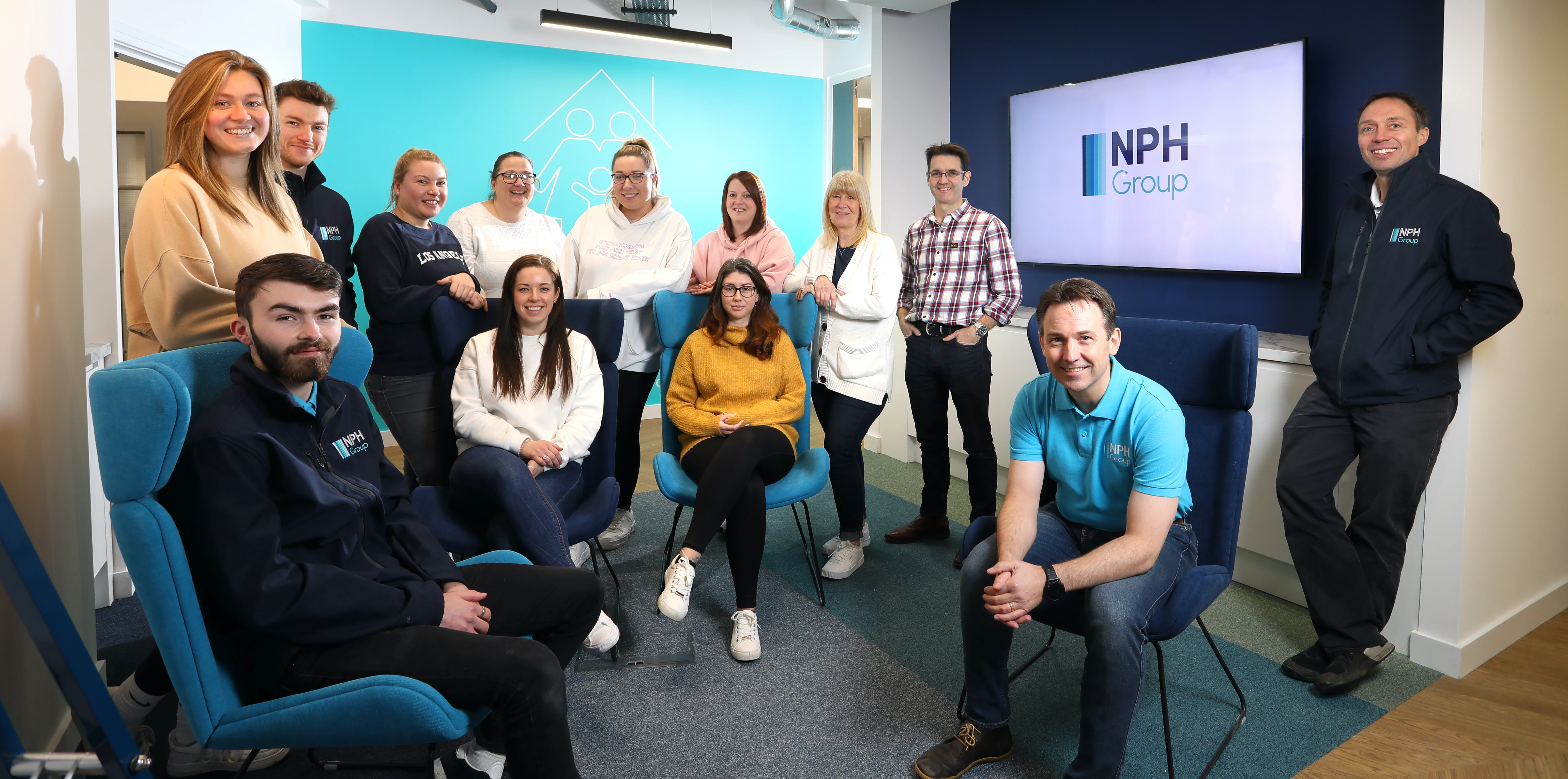 The growing team at NPH Group