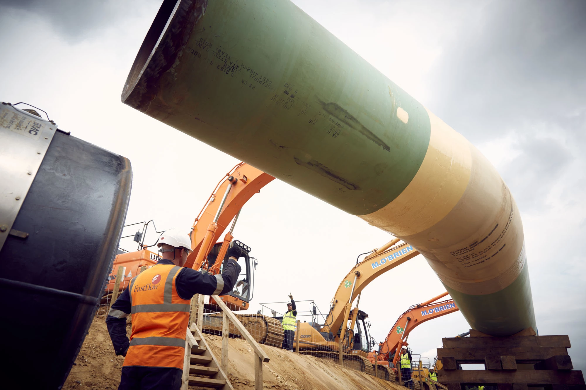 FES at work on a gas diversion project