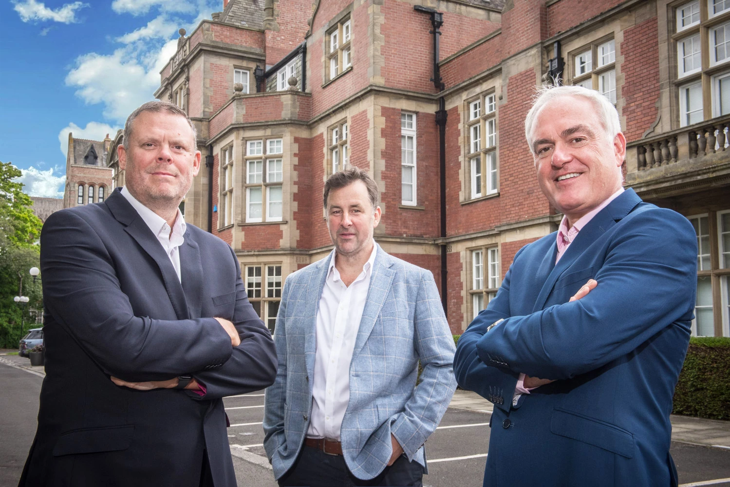 From left: Peter Galbraith, Ian Baggett and Stephen McCoy