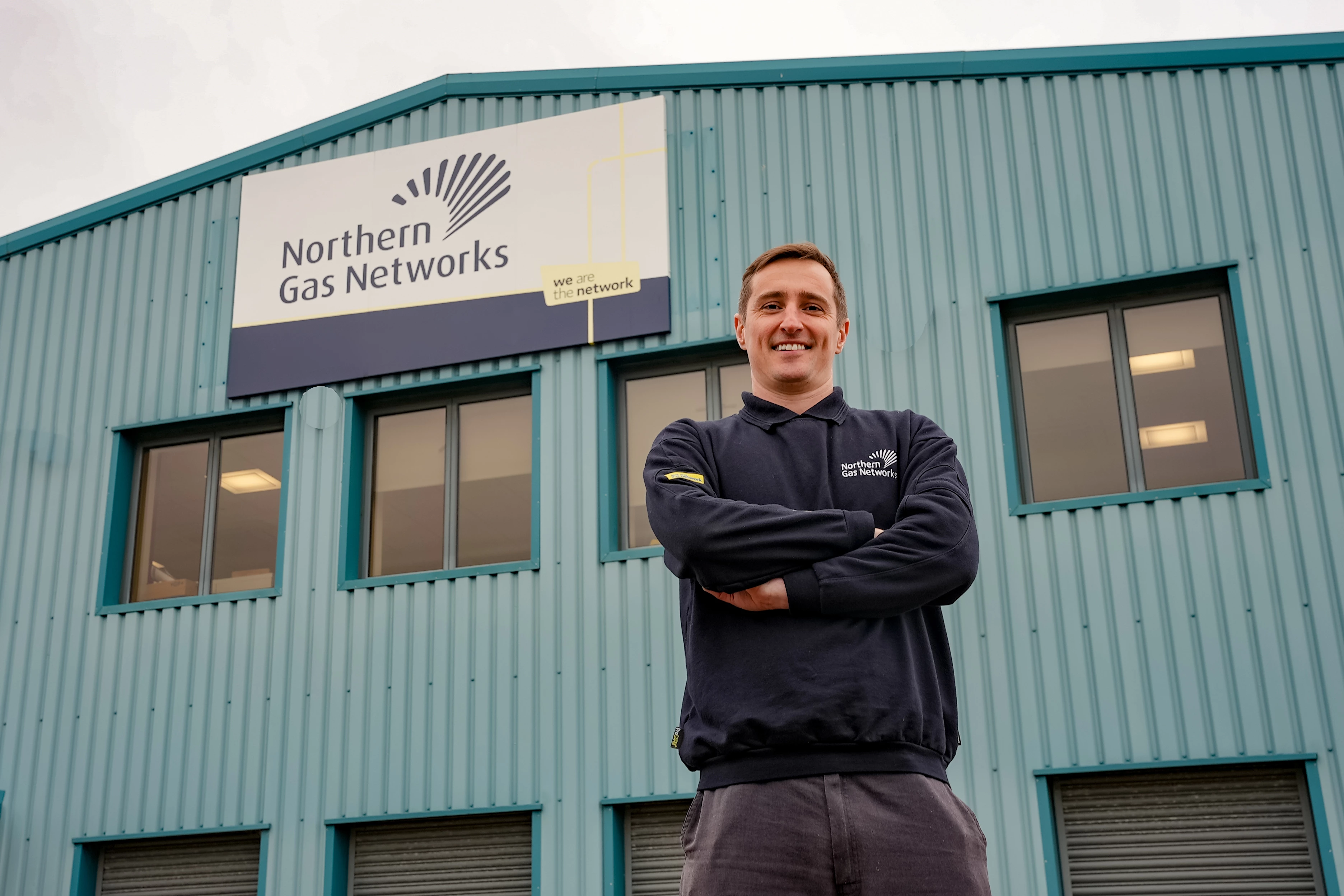 Northern Gas Networks emergency gas engineer Ben Loker