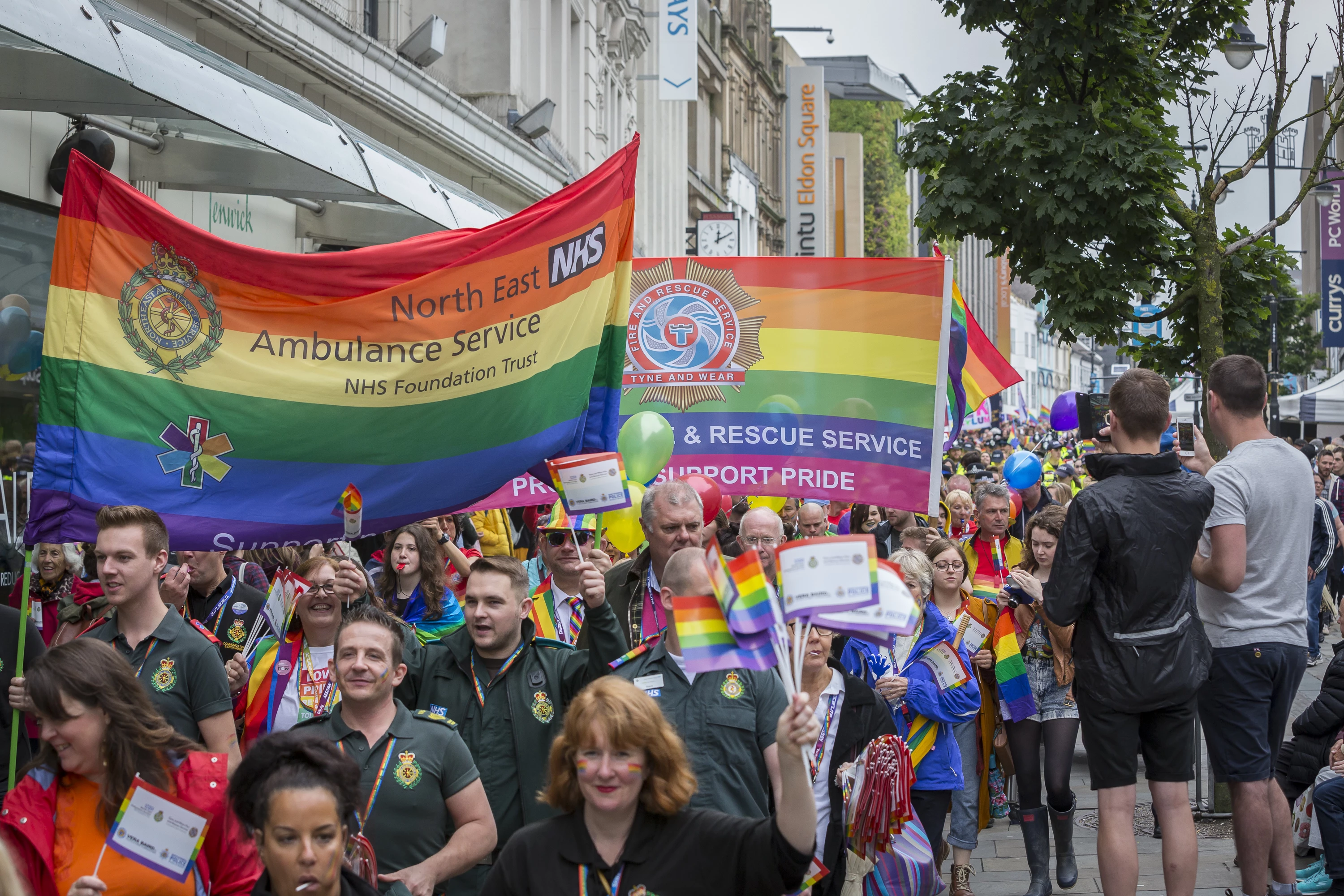 Newcastle Pride Parade 2017