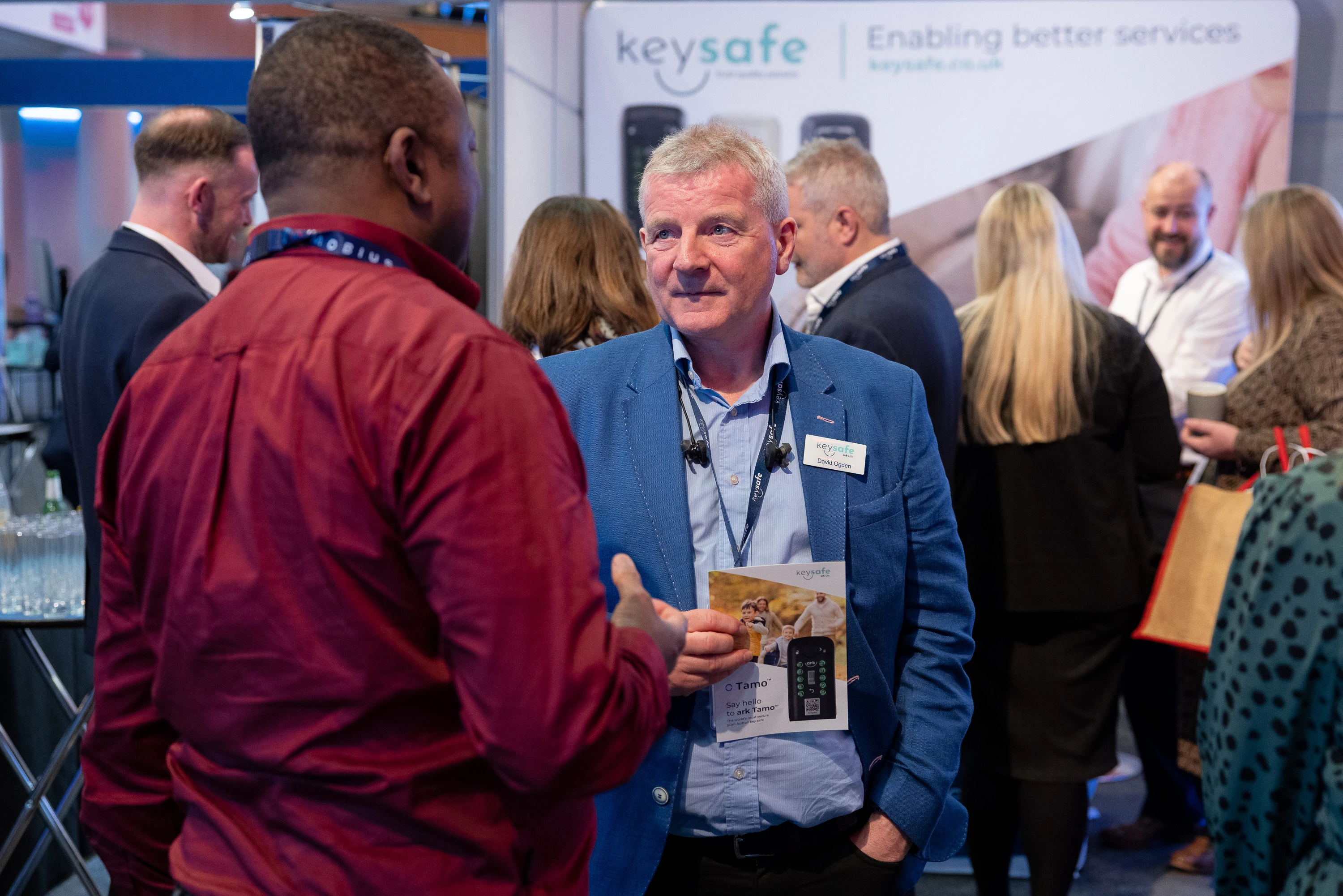 The Key Safe Company Founder and CEO David Ogden at Intersec