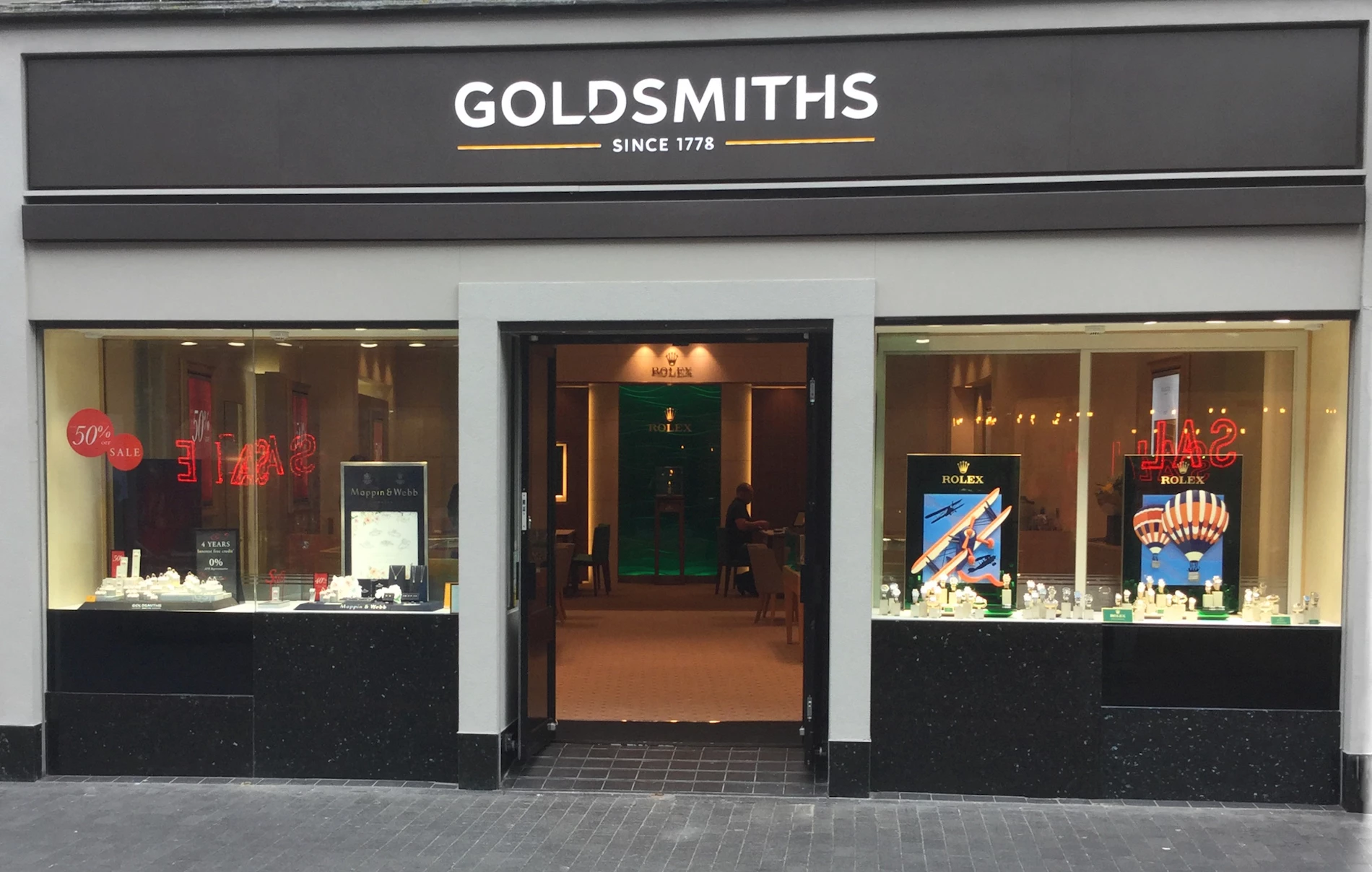 The new Goldsmiths Middlesbrough showroom