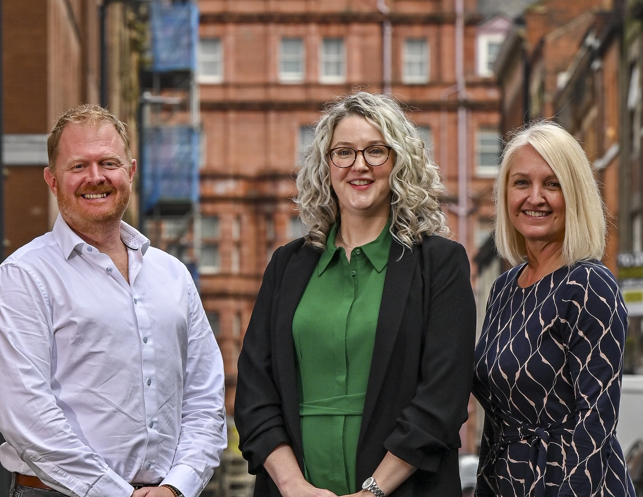 (L to R): Martin Grange, Deirdre Lindsay and Lindsay Texel of Clarion’s real estate team