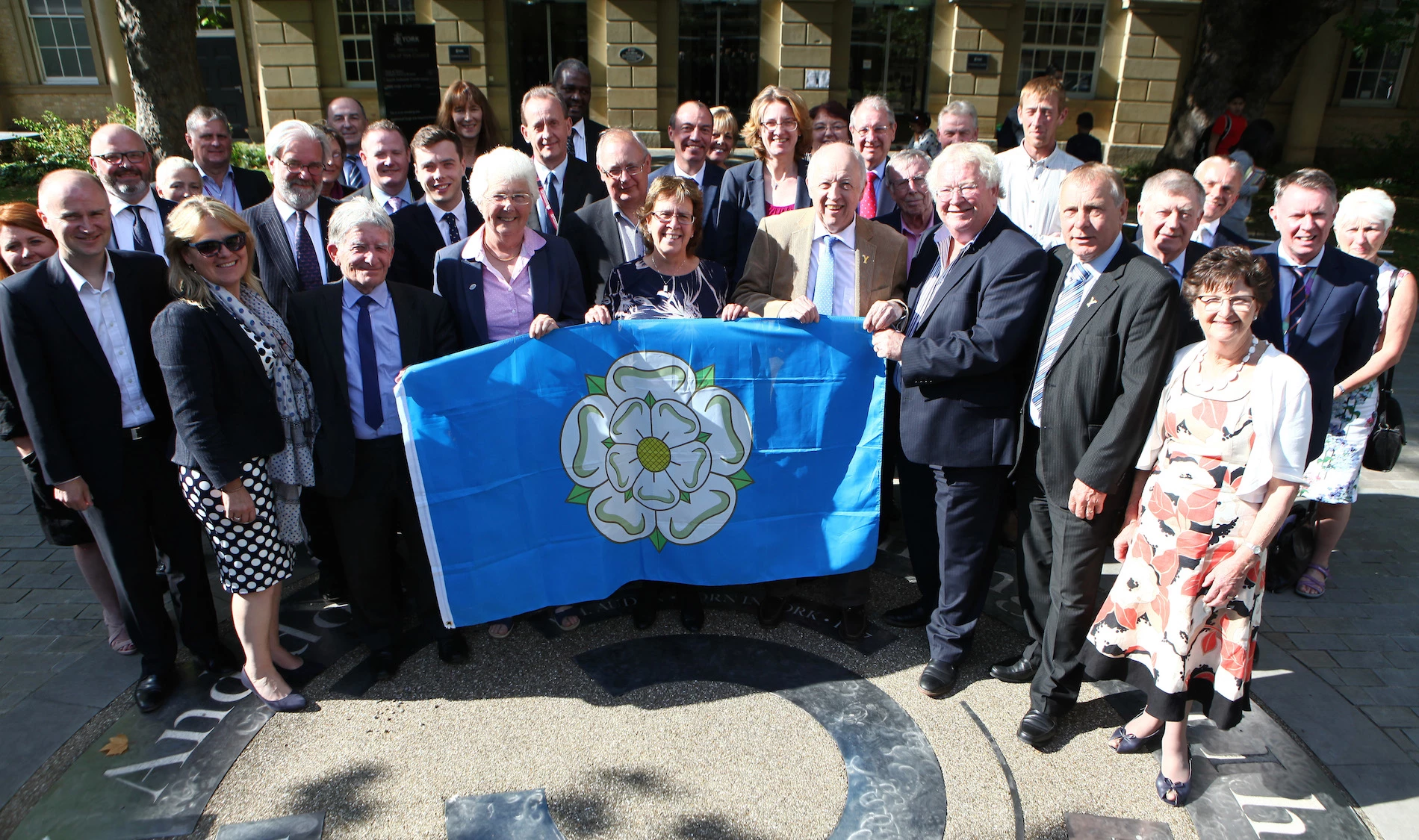 Yorkshire council representatives meet in York. 