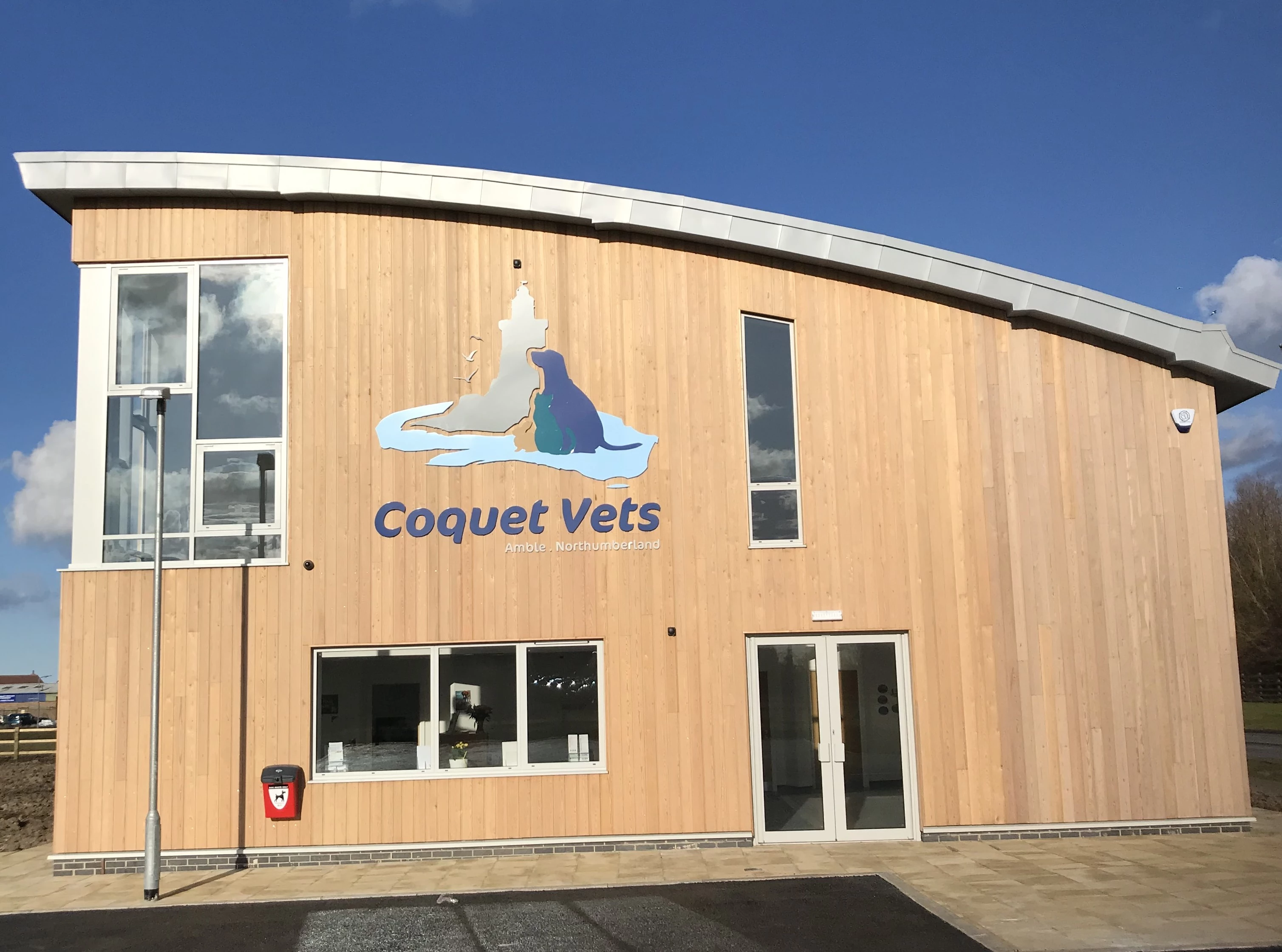 Coquet Vets, Amble, Northumberland.