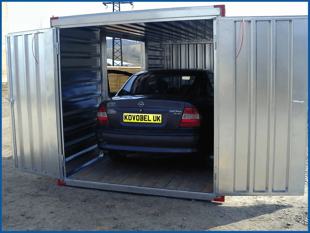 Kovobel flat pack car port