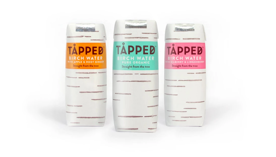 Tapped Birch Water's range.