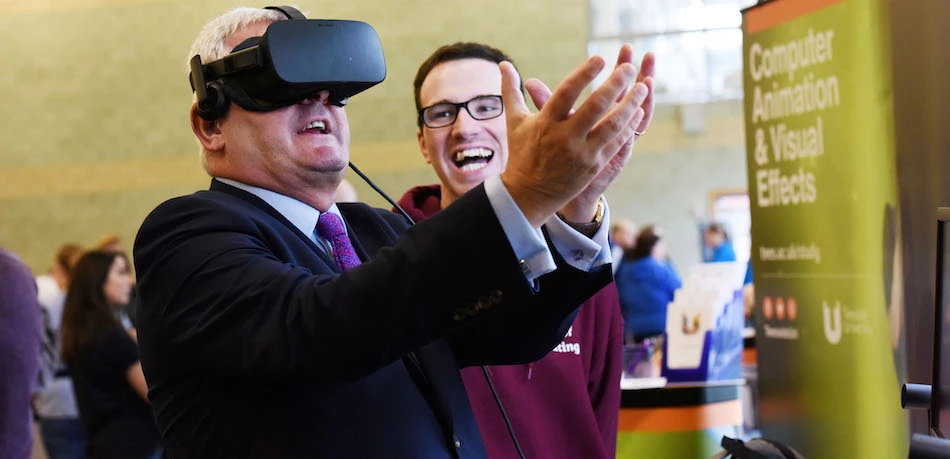 Paul Drechsler tours the open day 