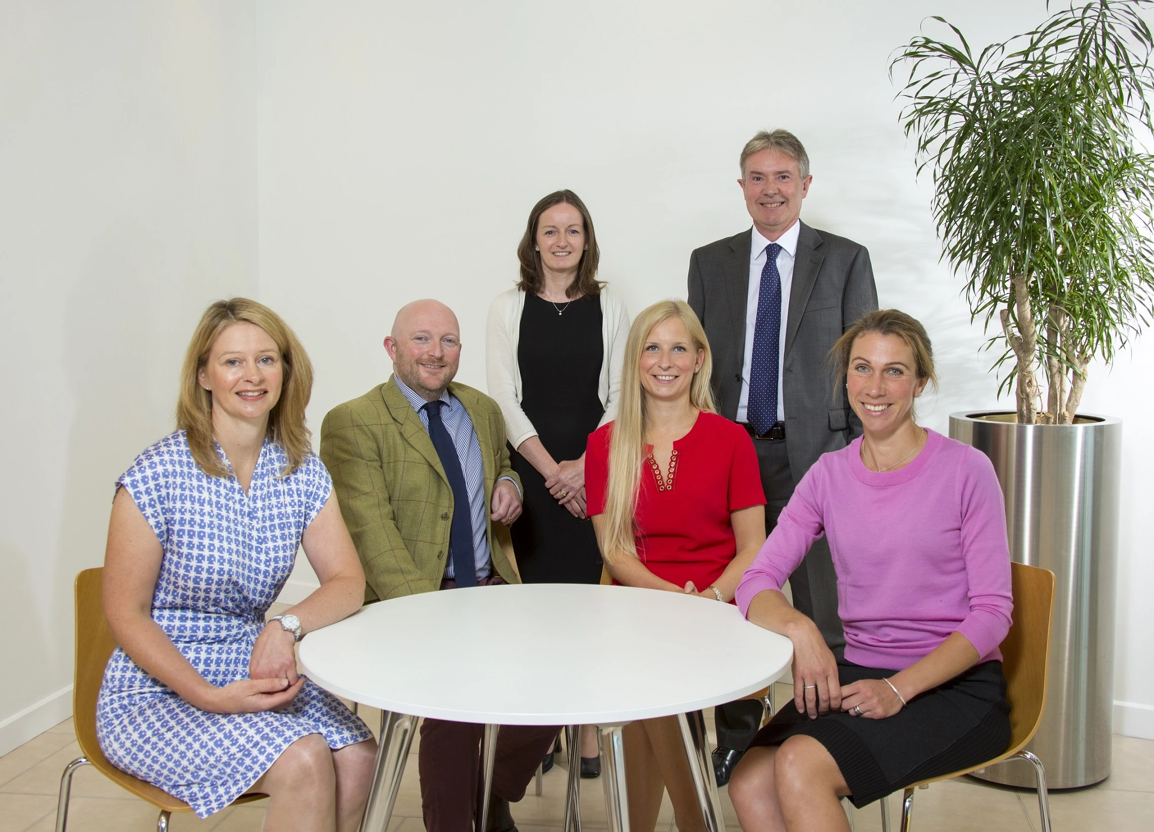 Private Client team: Julie Garbutt, David Towns, Olivia Colbeck, Alex Blenkinsop, Keith Hately and Elizabeth Earle.