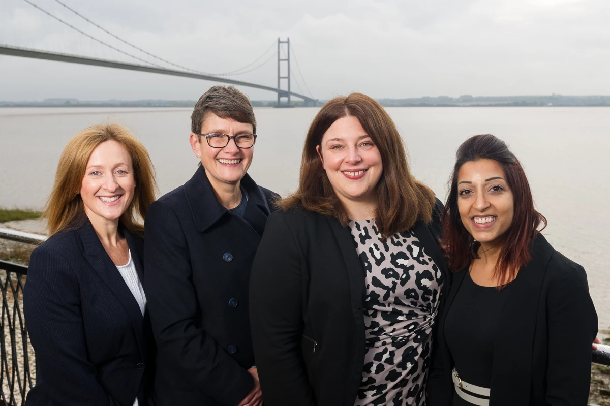 L-R: Kellie Calvert, Alice Ackroyd, Kate van der Sluis and Sharleen Lawless