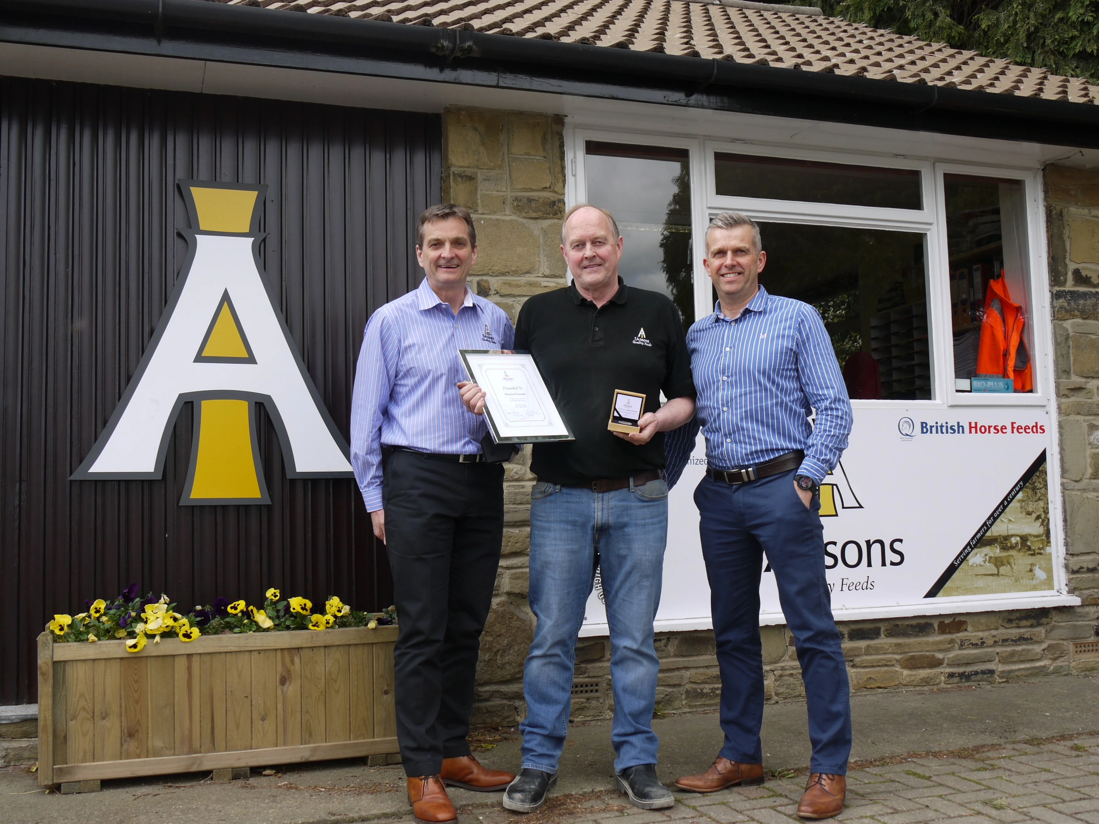 L-R: Chris I'Anson (Managing Director), Martin Elsworth, Will I'Anson (Sales Director)