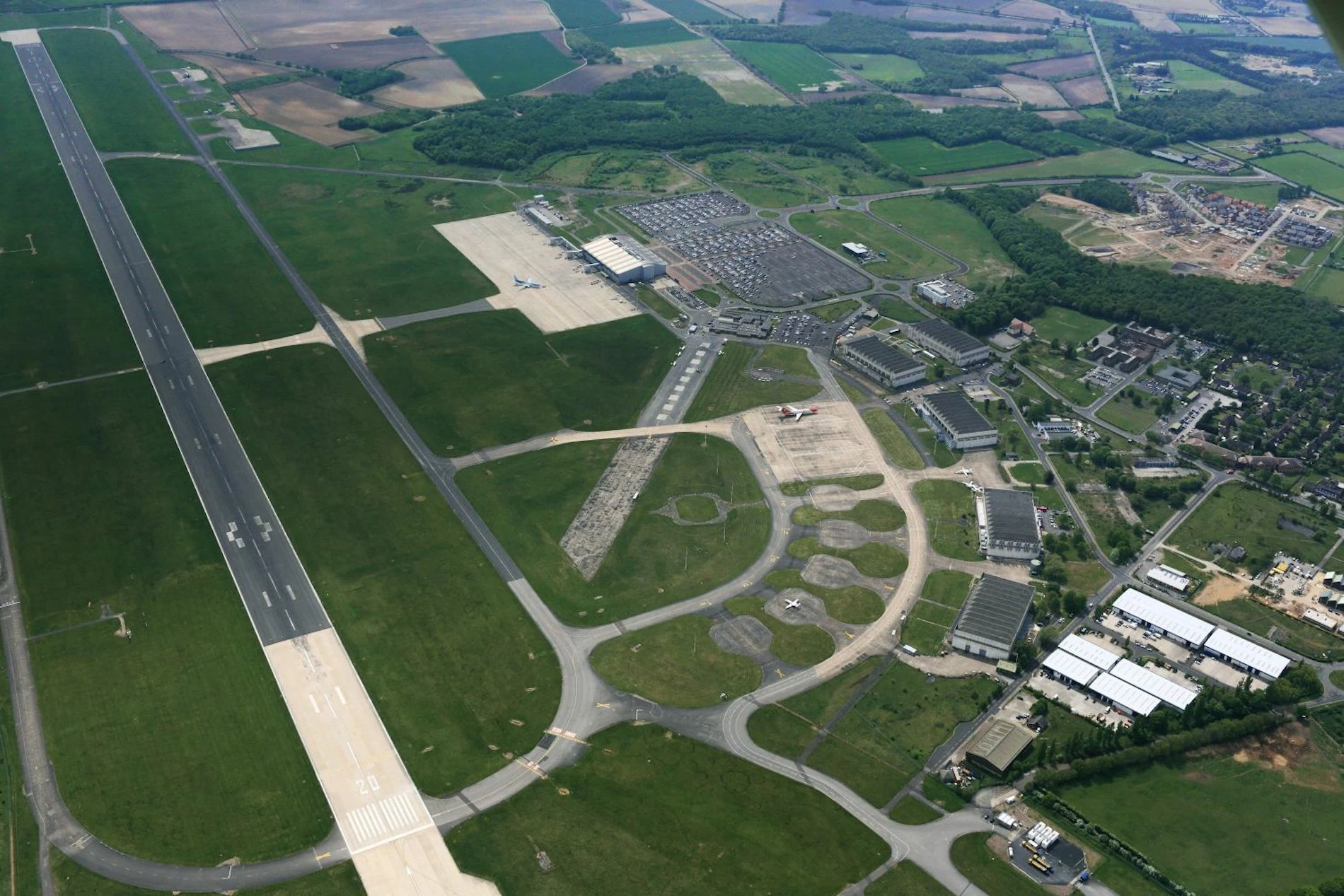 Doncaster Sheffield Airport. 