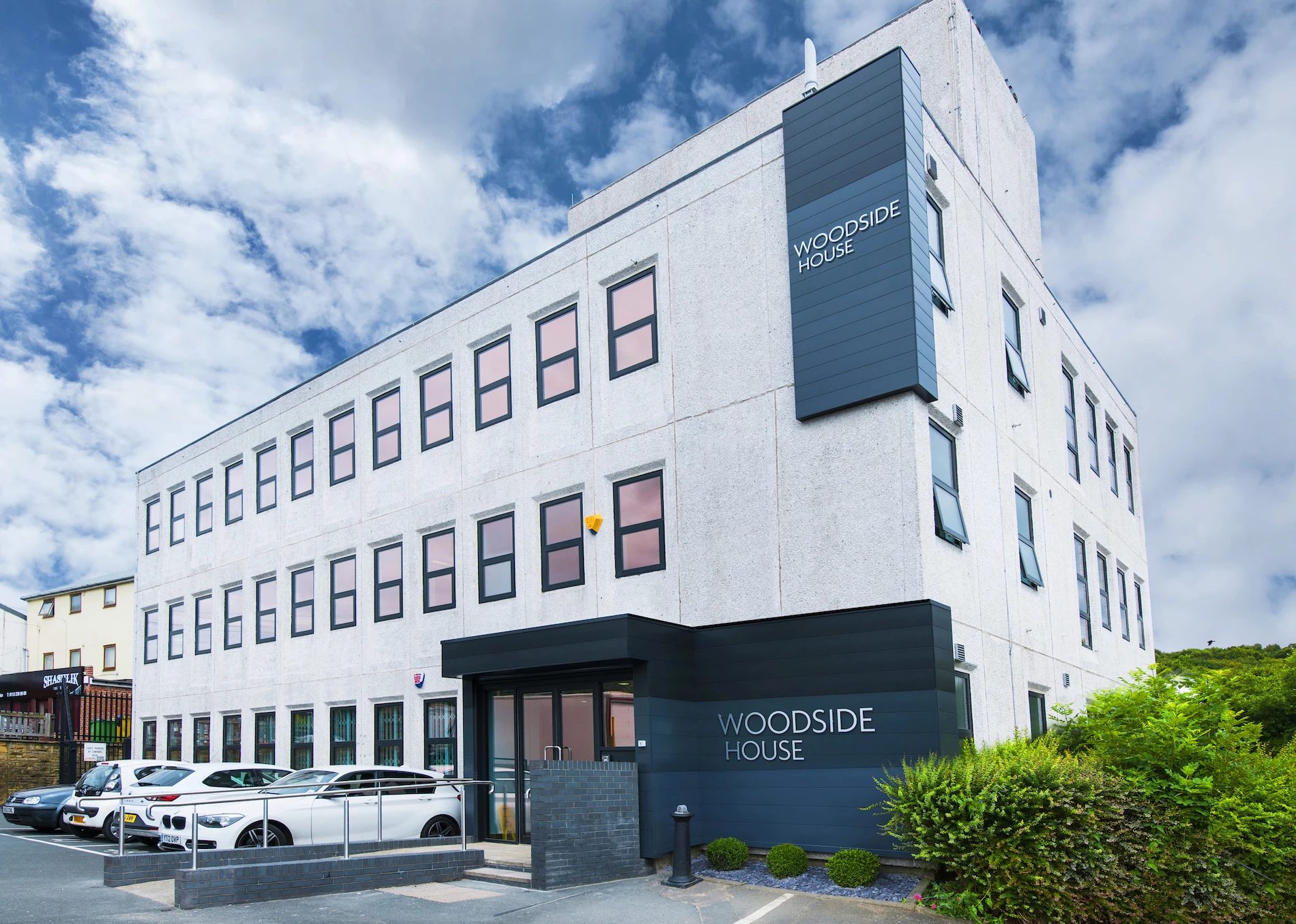 The Woodside House commercial development in Horsforth. 