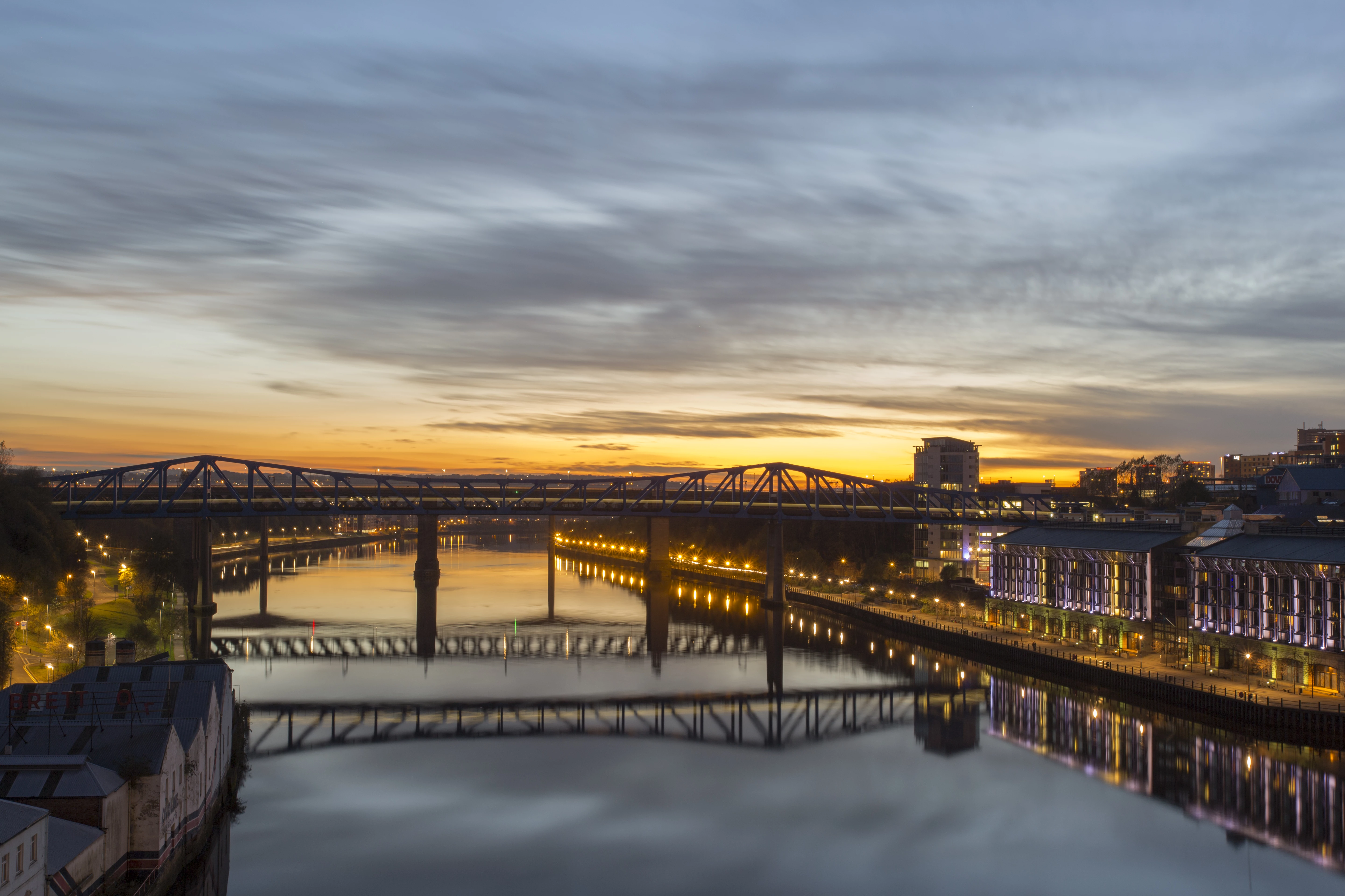 Newcastle Metro Bridge, Newcastle Upon Tyne