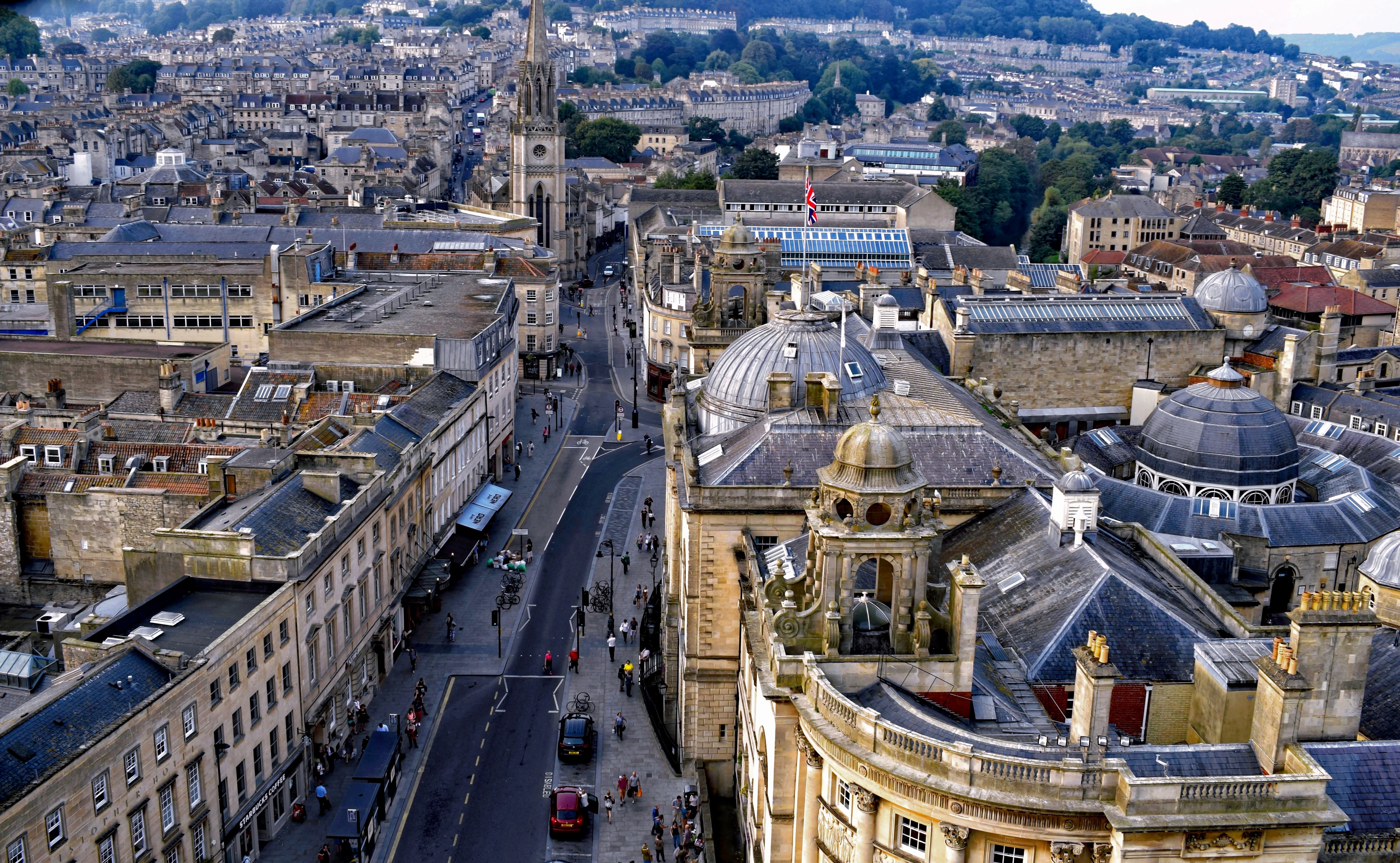 Bath, View from the Abbey