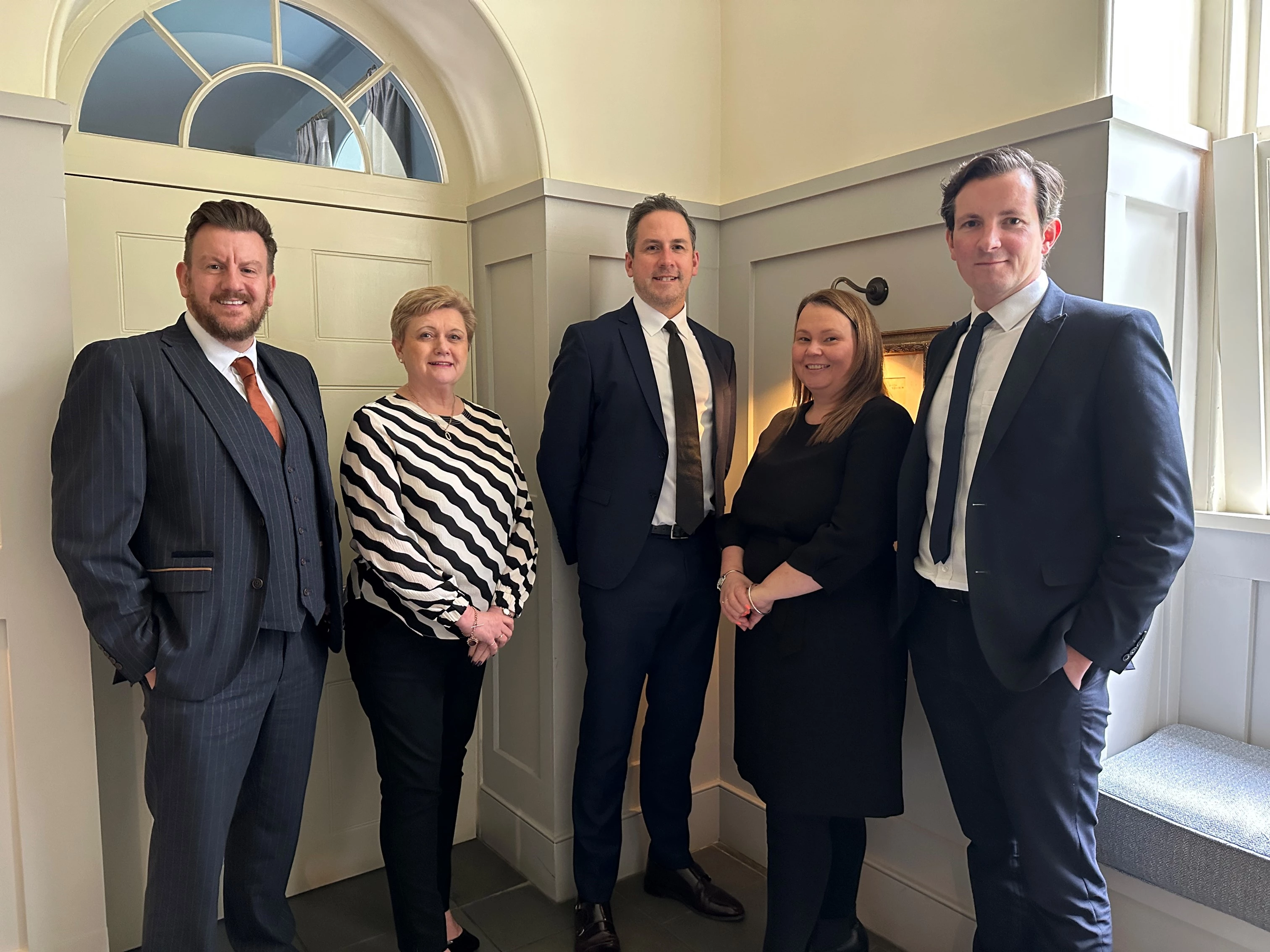 (L-R) Venture directors, Carl Jenkinson, Lynne Stephenson, Michael O’Connor, Julie Garthwaite and Todd Armstrong