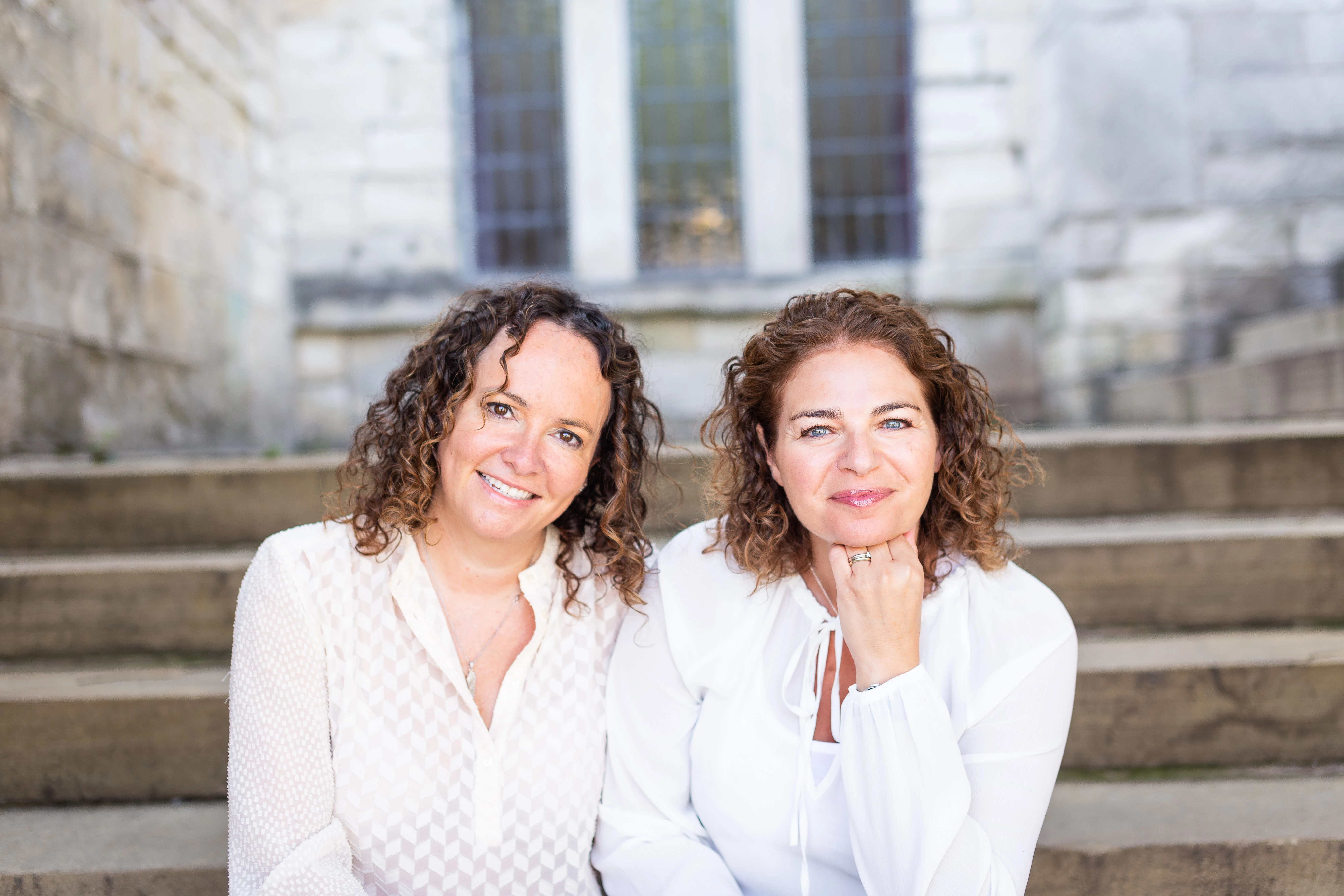 Co-founders of New Beginning Retreats Katie Taylor and Debbie Jacobs