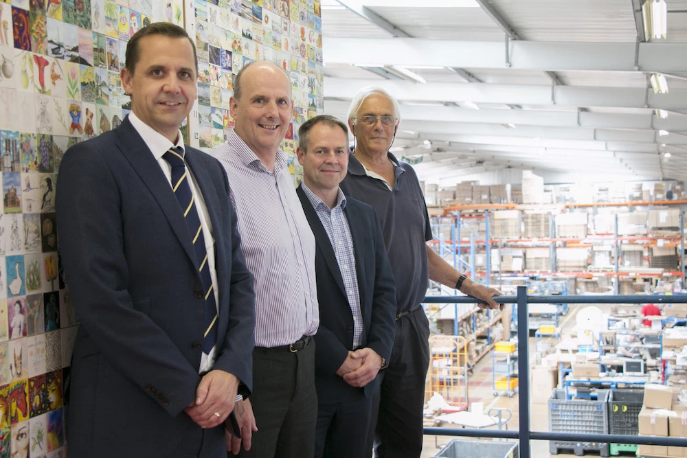 L-R: Andy Dodd, Richard Hope Hawkins, Craig Richardson and John Hope Hawkins