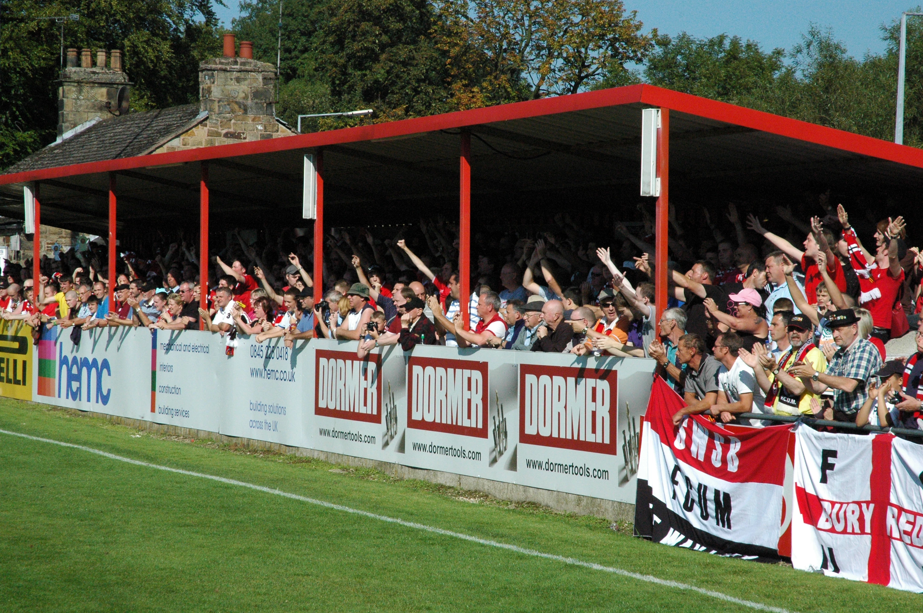 Coach and Horses Ground, Dronfield, Derbyshire.