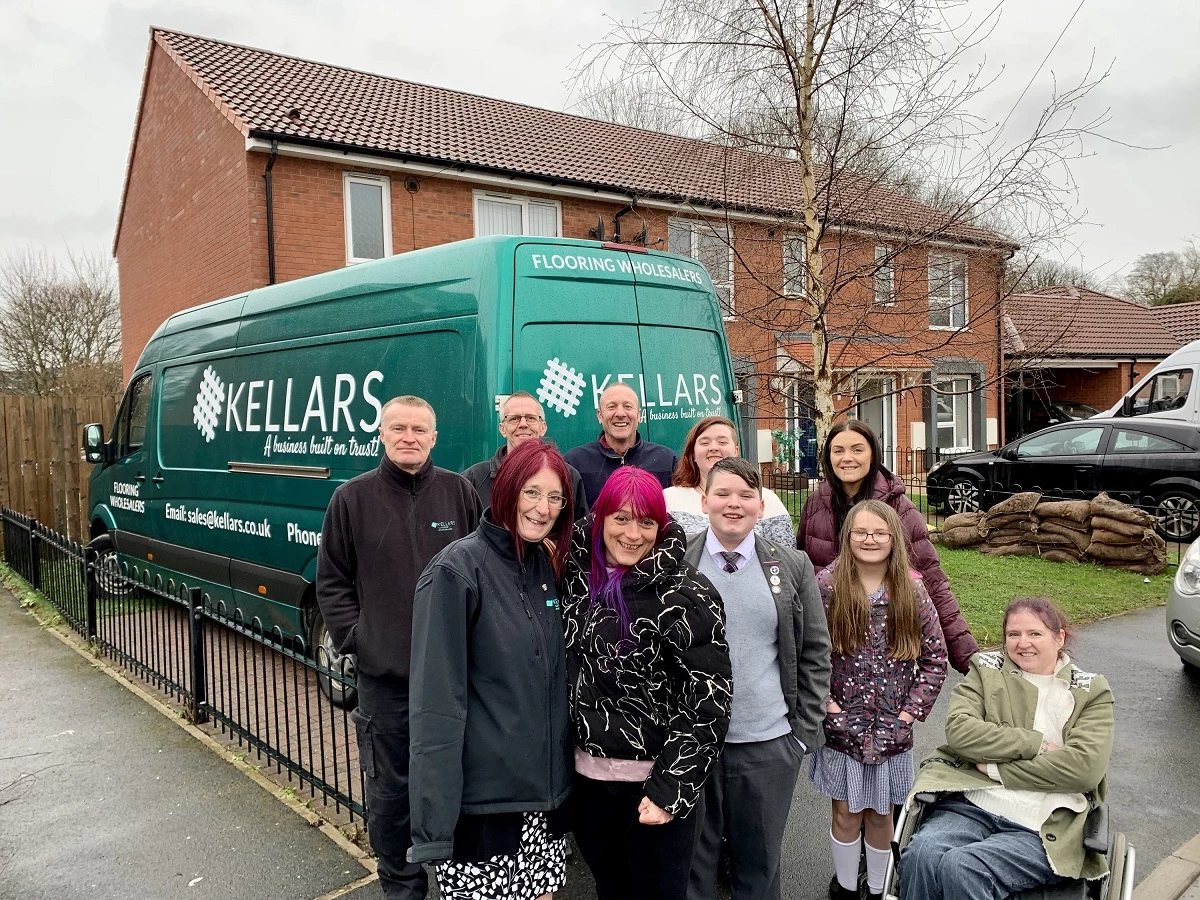 Kellars flooring donation