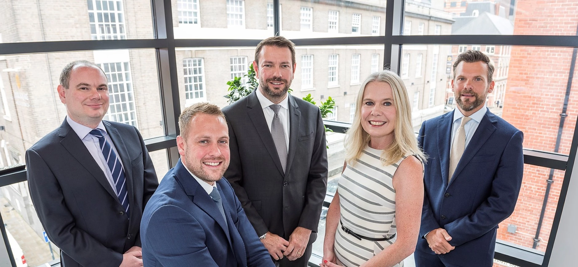 Jonathan Simms of Clarion, Dan Spurr and Kenton Robbins of Hudson James Human Capital, Emma Greenwood of Shulmans and Andrew Osbaldeston of Hudson James Human Capital.