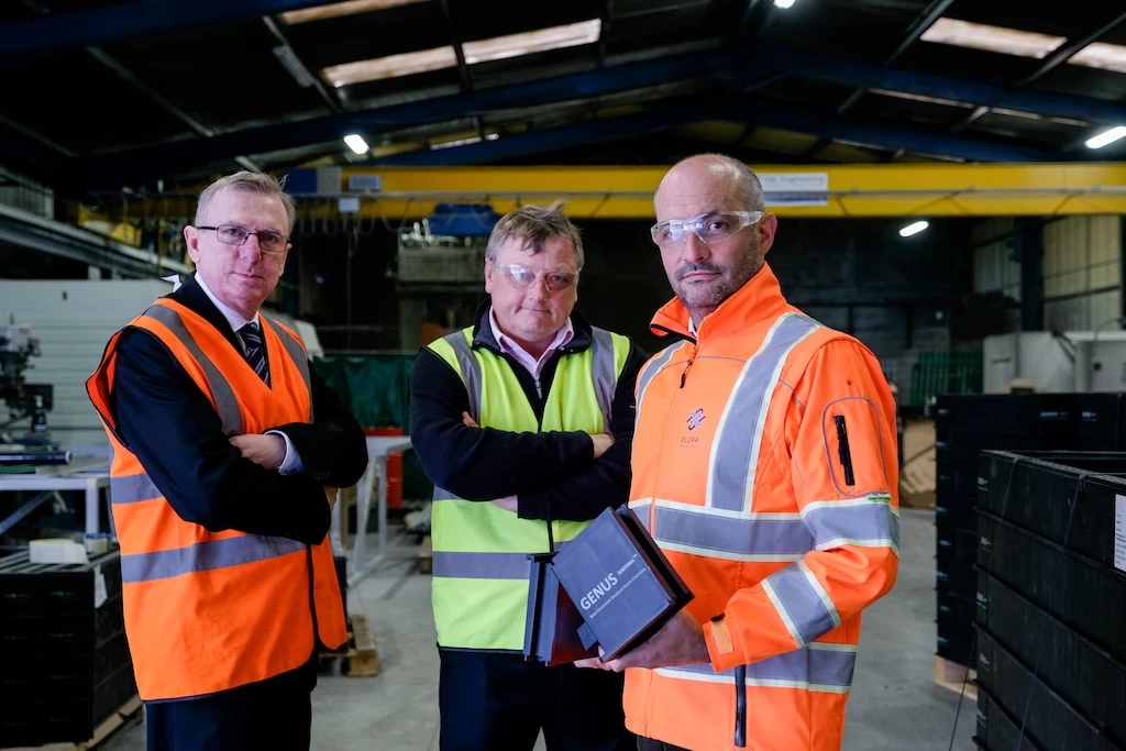 L-R: Simon Berry, Graeme Pringle and Andrew Wright