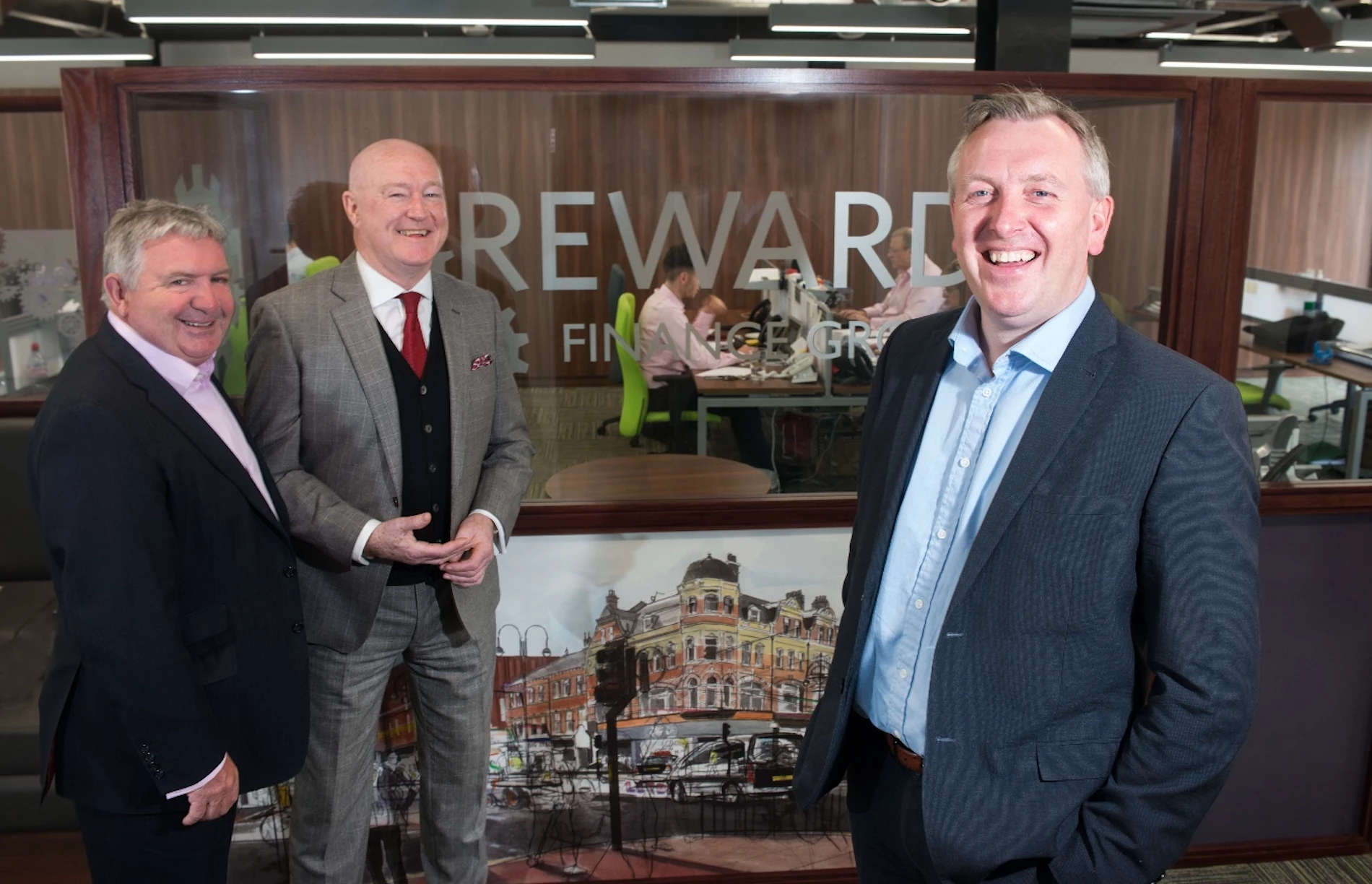 Reward directors (l to r): Tom Flannery, David Jones, Nick Smith