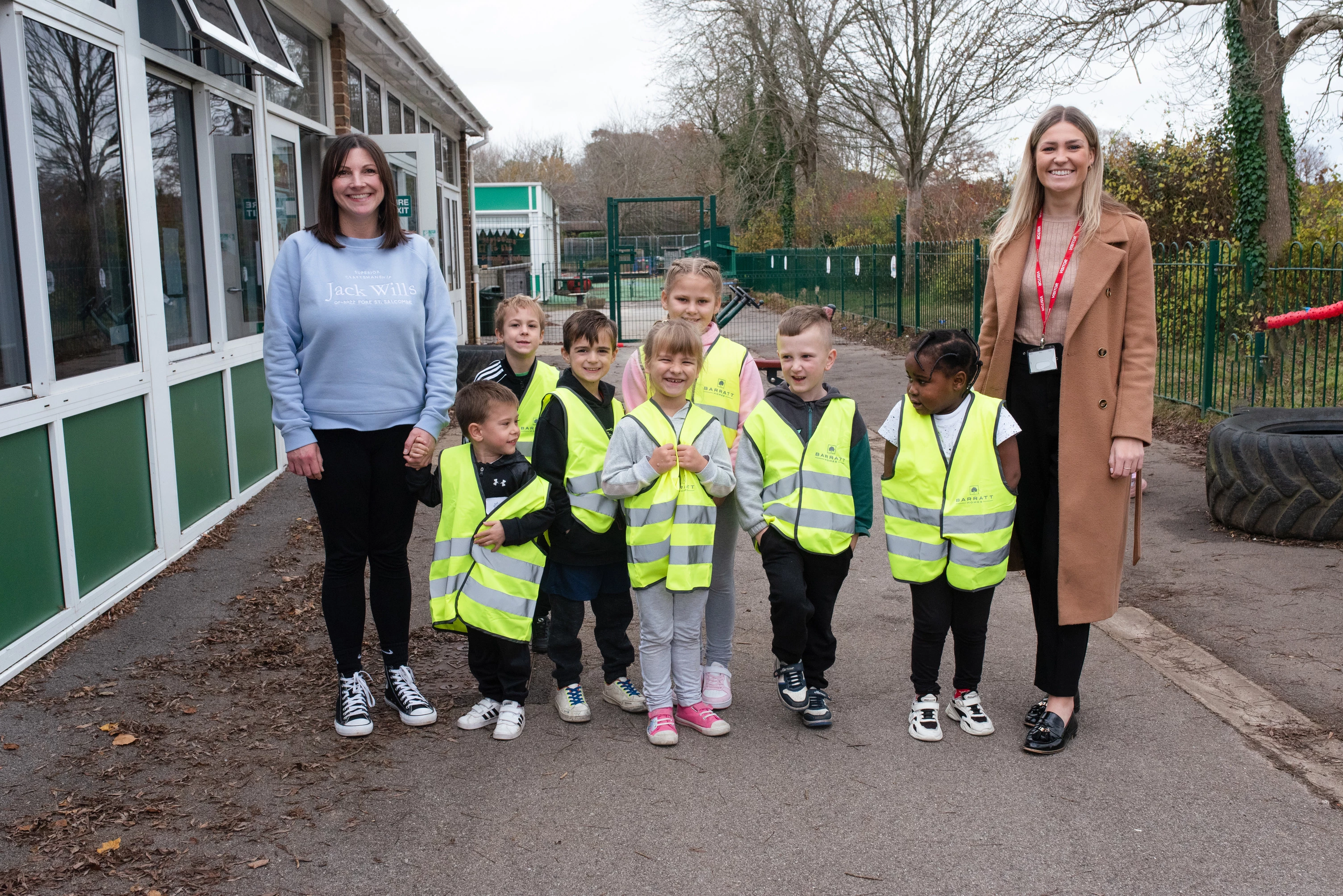 Hart Plain Infant School high vis