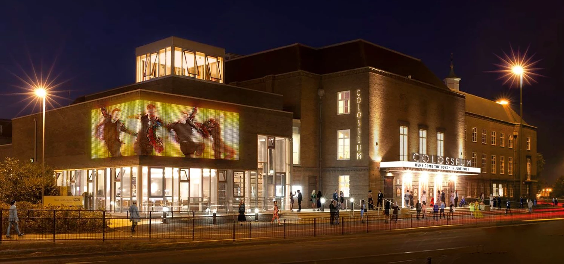 Morgan Sindall Construction has begun a refurbishment project at Watford Colosseum.jpg