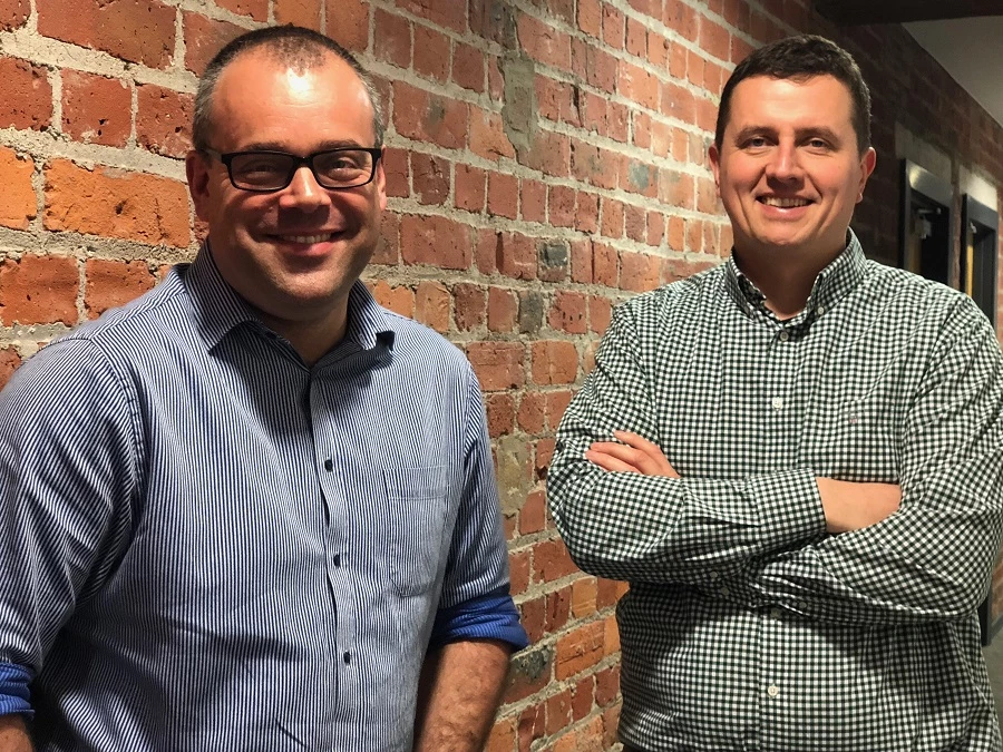 (L-R) Andy Bell and Jason Belcher – Directors and co-founders of Vanilla Solutions