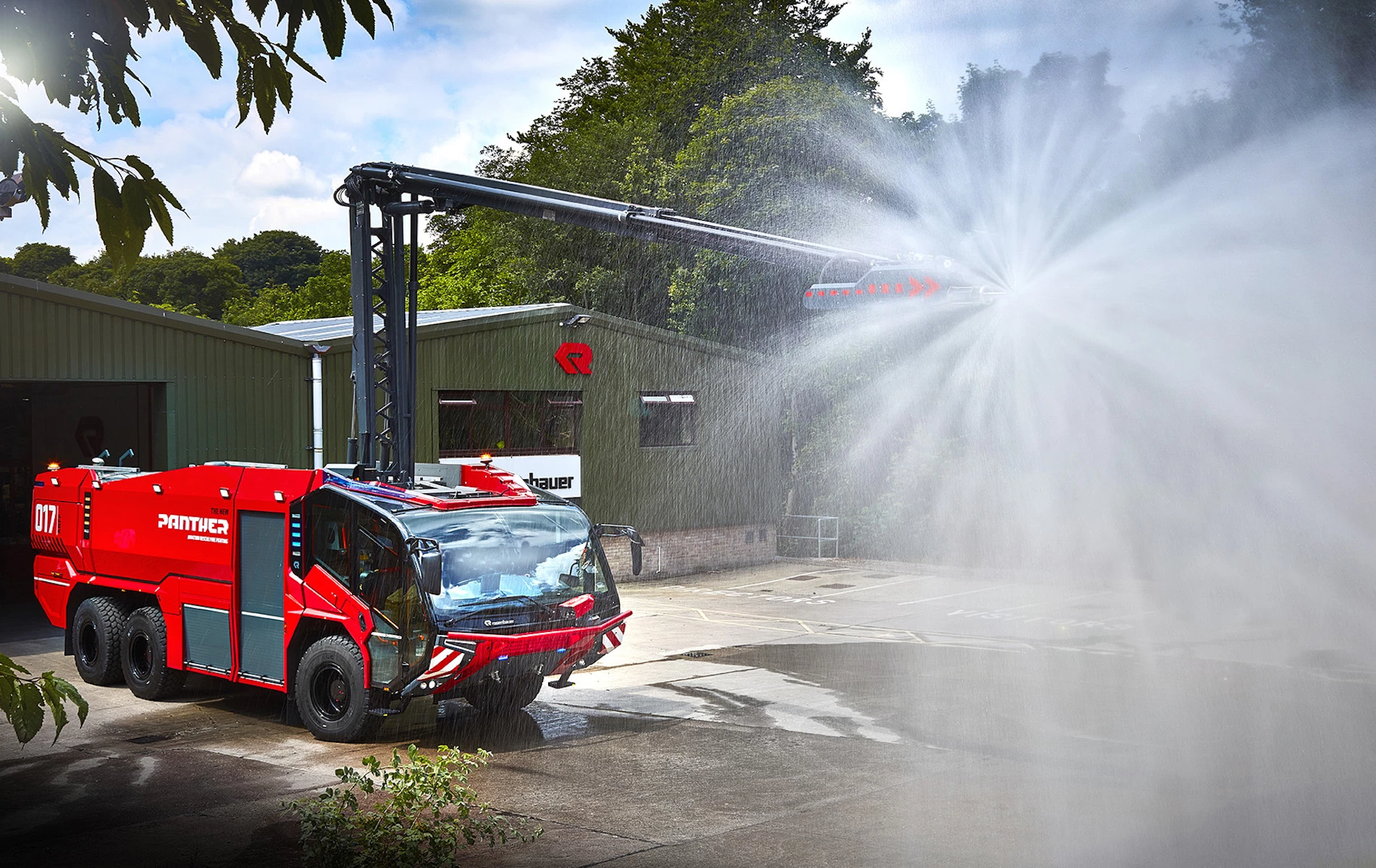 Rosenbauer UK's PANTHER truck.