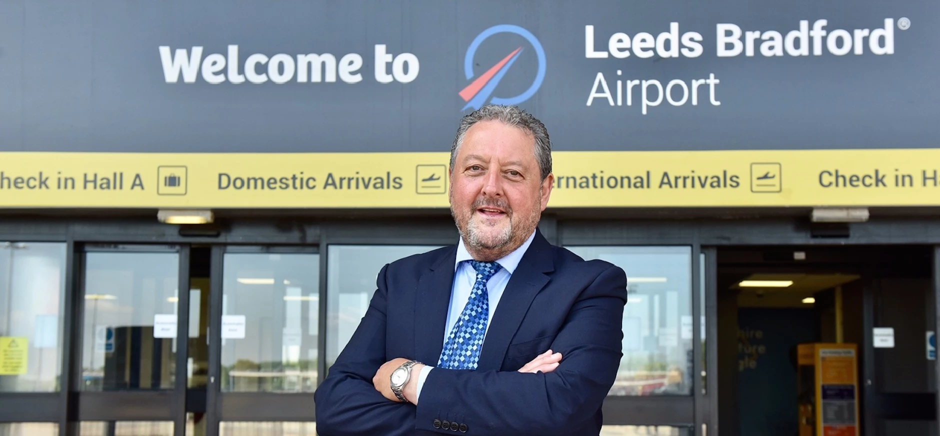 Chief Executive at Leeds Bradford Airport, David Laws.