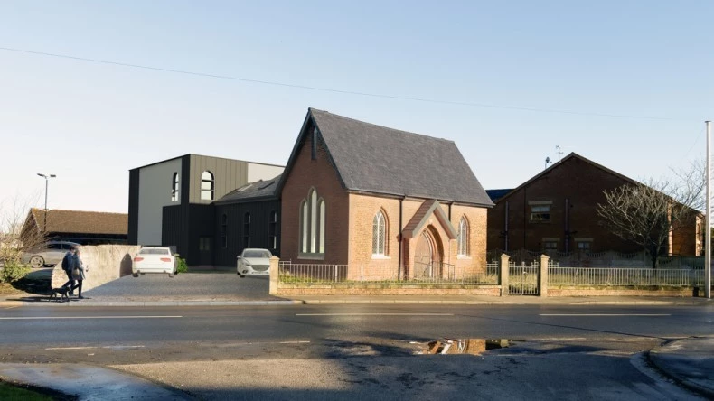 The former Bethel United Reformed Church in Preesall, for sale with Pugh