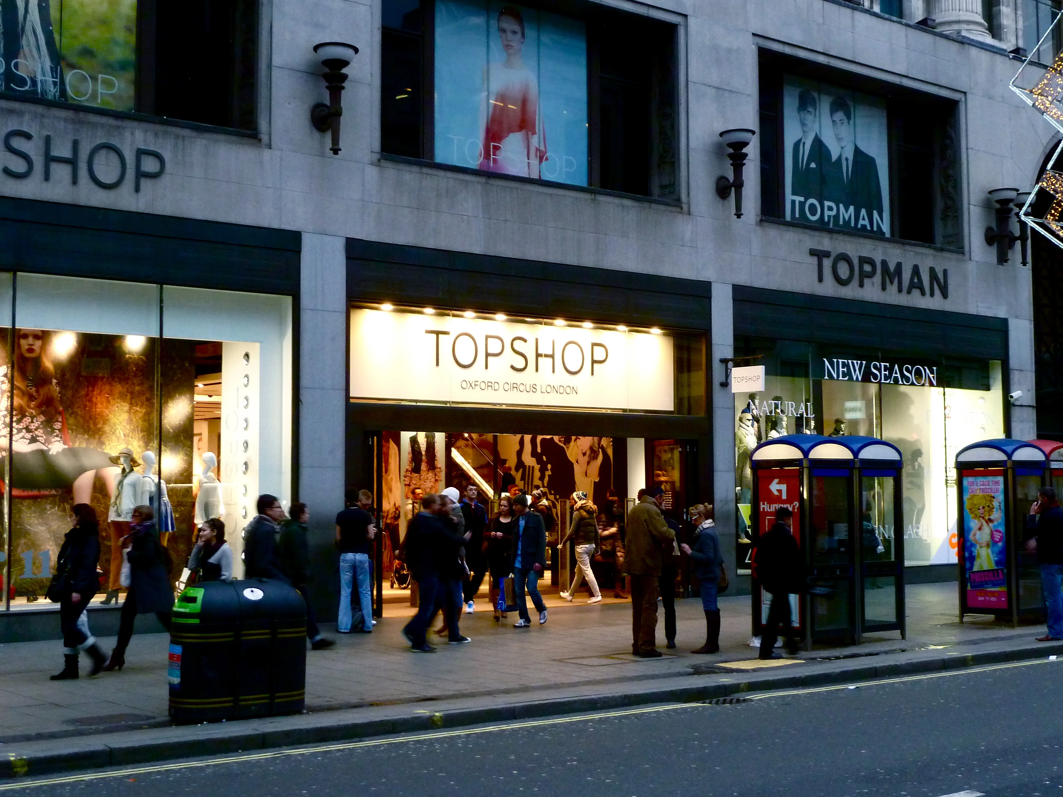 Topshop Oxford Circus