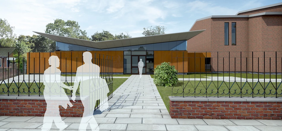 The development will transform St Winefride’s Church on Oriel Road