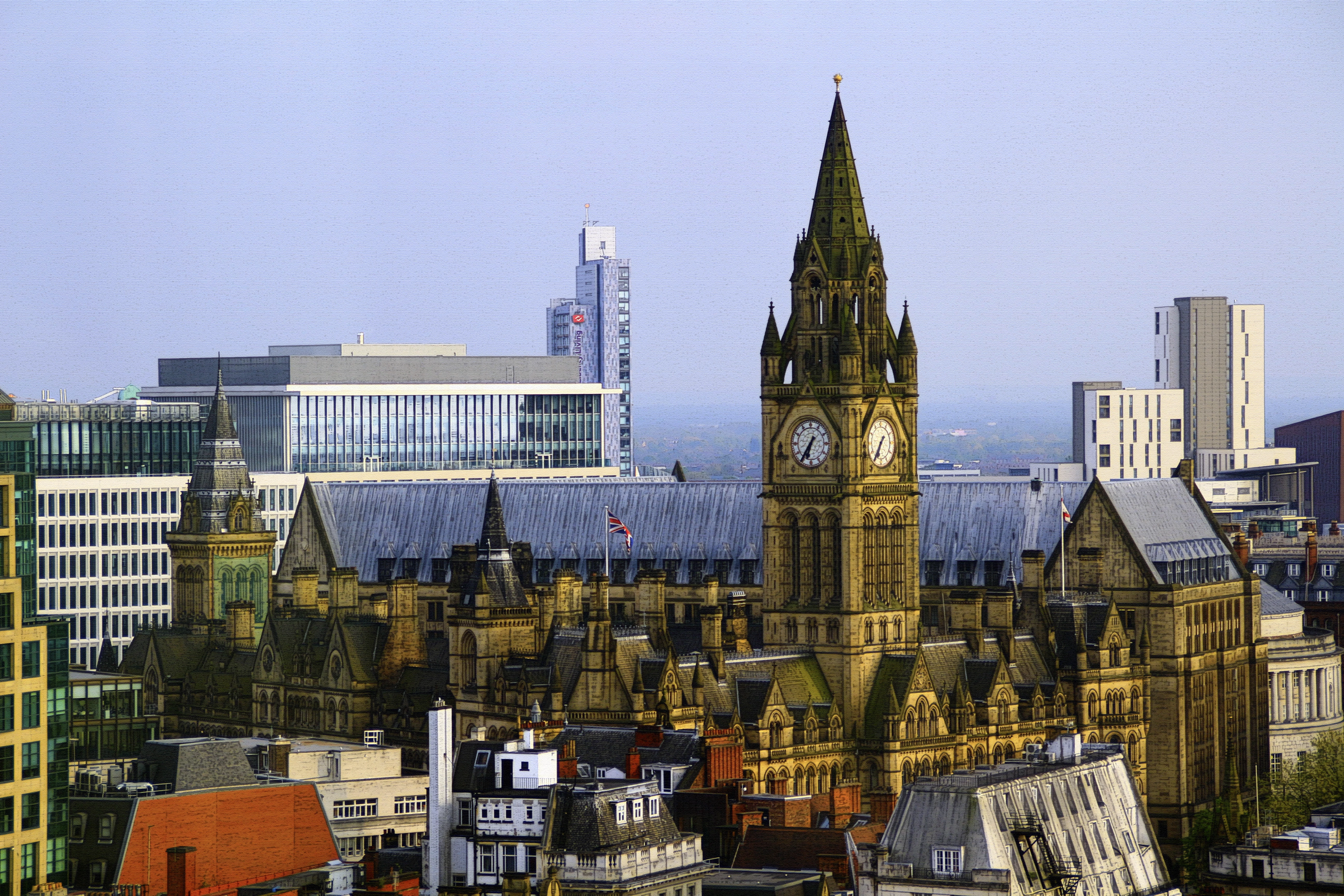 Manchester Town Hall.