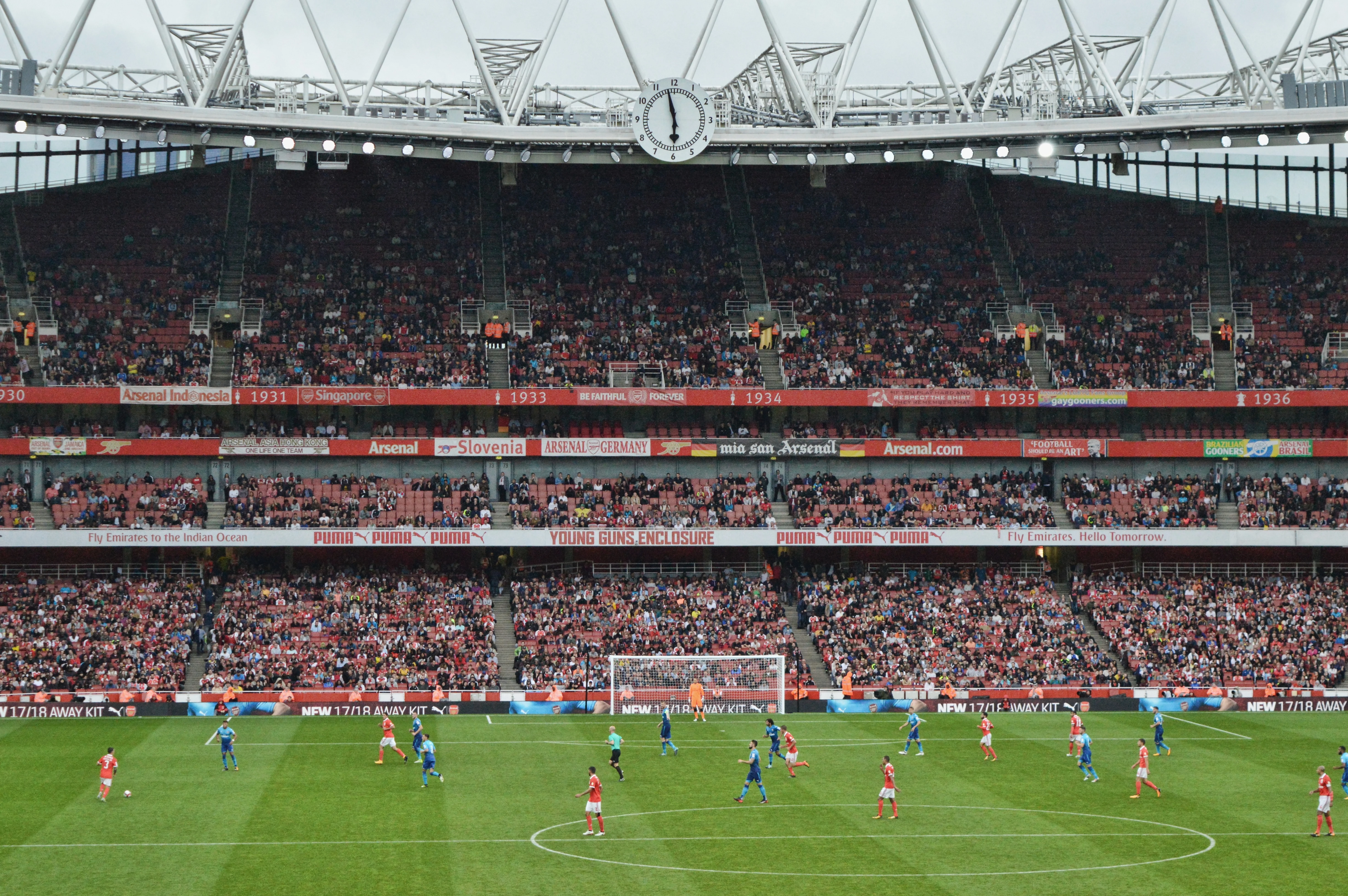 View of The Clock End, Emirates Stadium