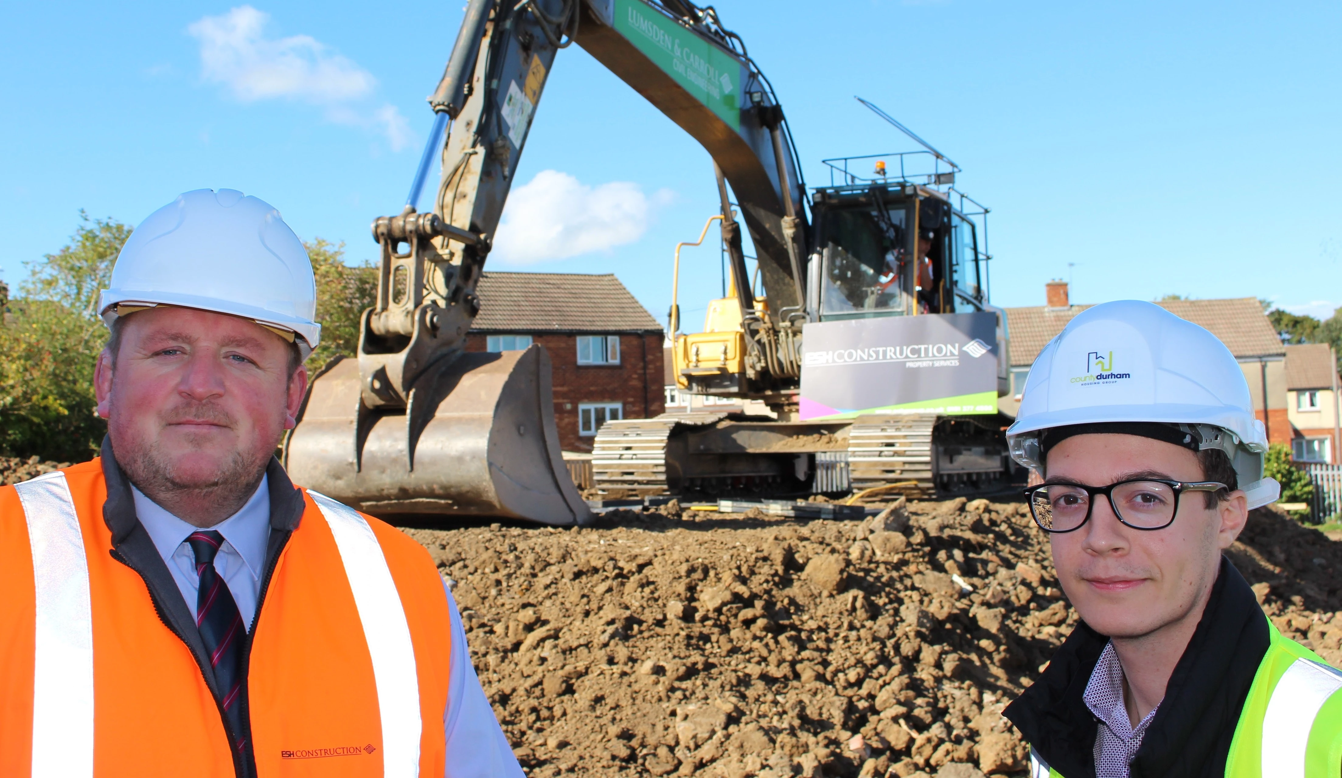 Start of work at Howard Close